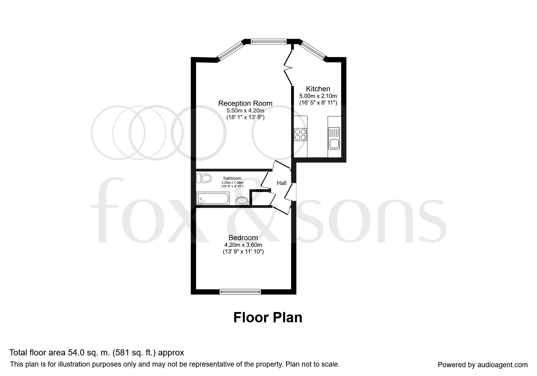 1 Bedrooms Flat for sale in St. Aubyns, Hove BN3