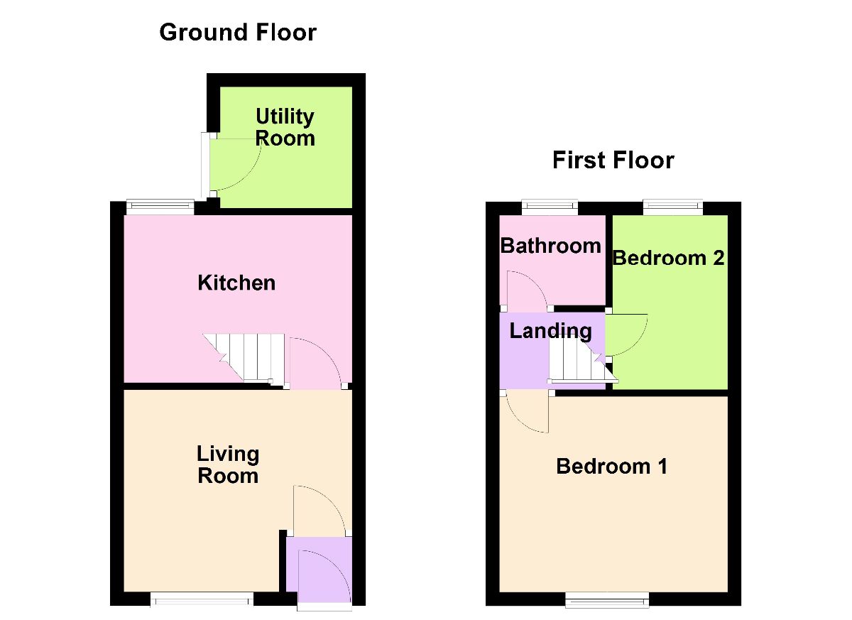 64 Glen Avenue, Bolton floorplan