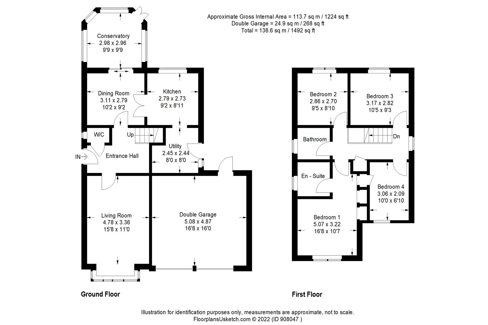 8, Byeways Close, Barnstaple floorplan