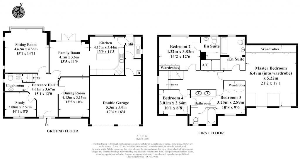 Casterbridge Road, Ferndown BH22, 4 bedroom detached house for sale