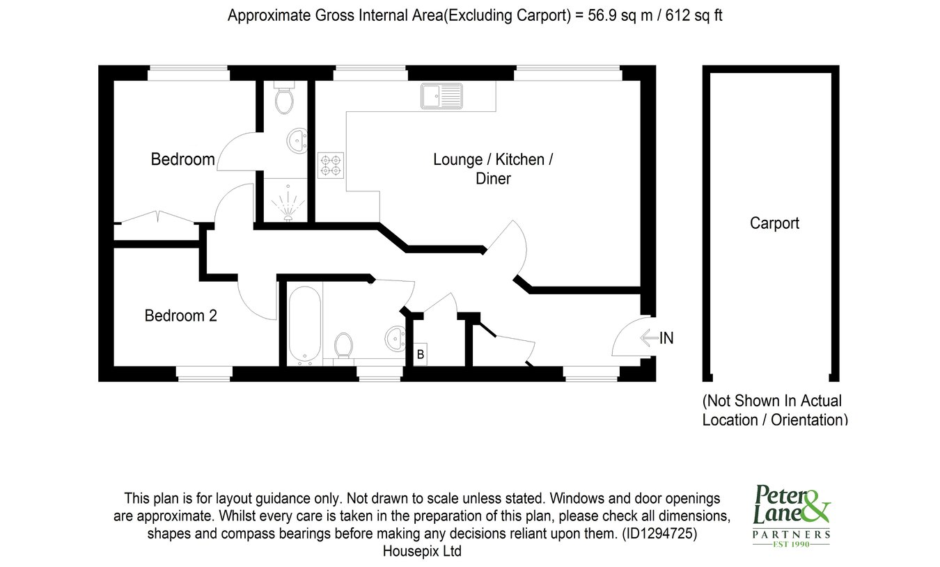 30, Stokes Drive, Huntingdon floorplan