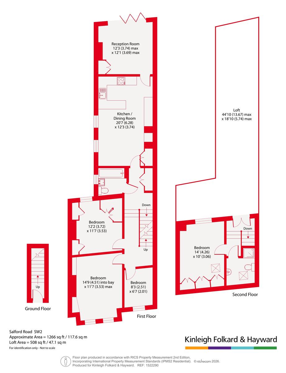 31, Salford Road, London floorplan