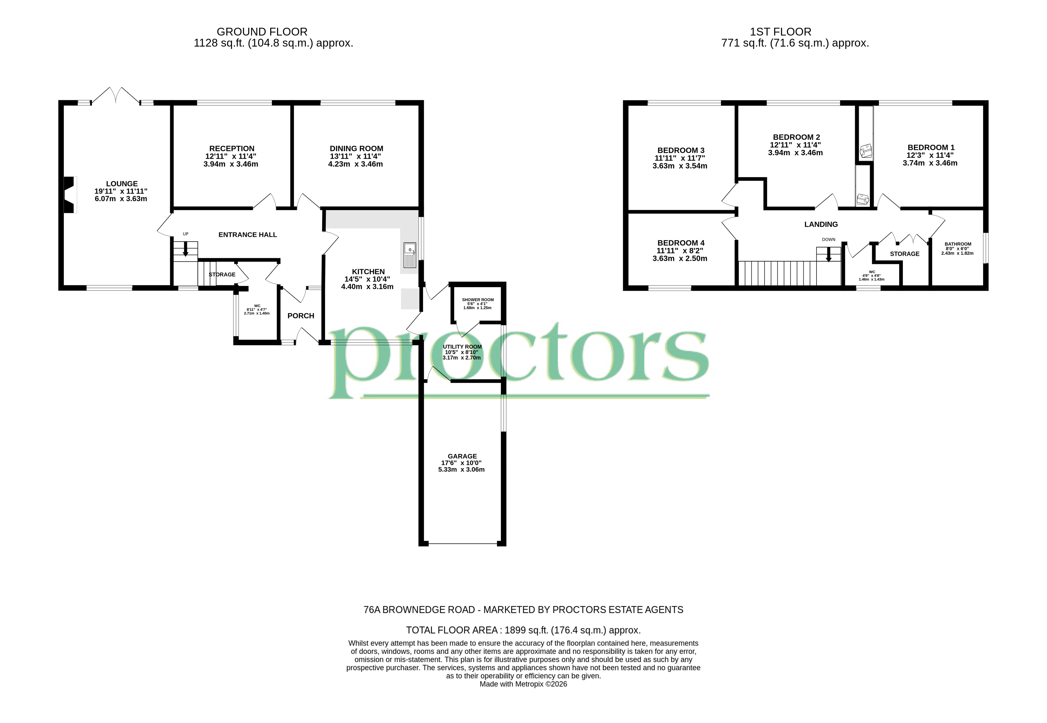 The Vicarage, 76a, Brownedge Road, Preston floorplan