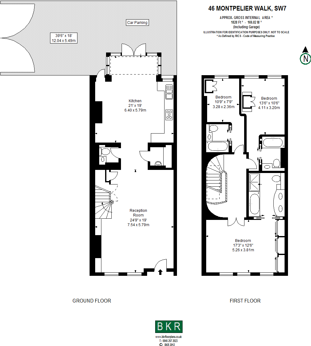 3 Bedrooms Terraced house to rent in Montpelier Walk, Knightsbridge SW7