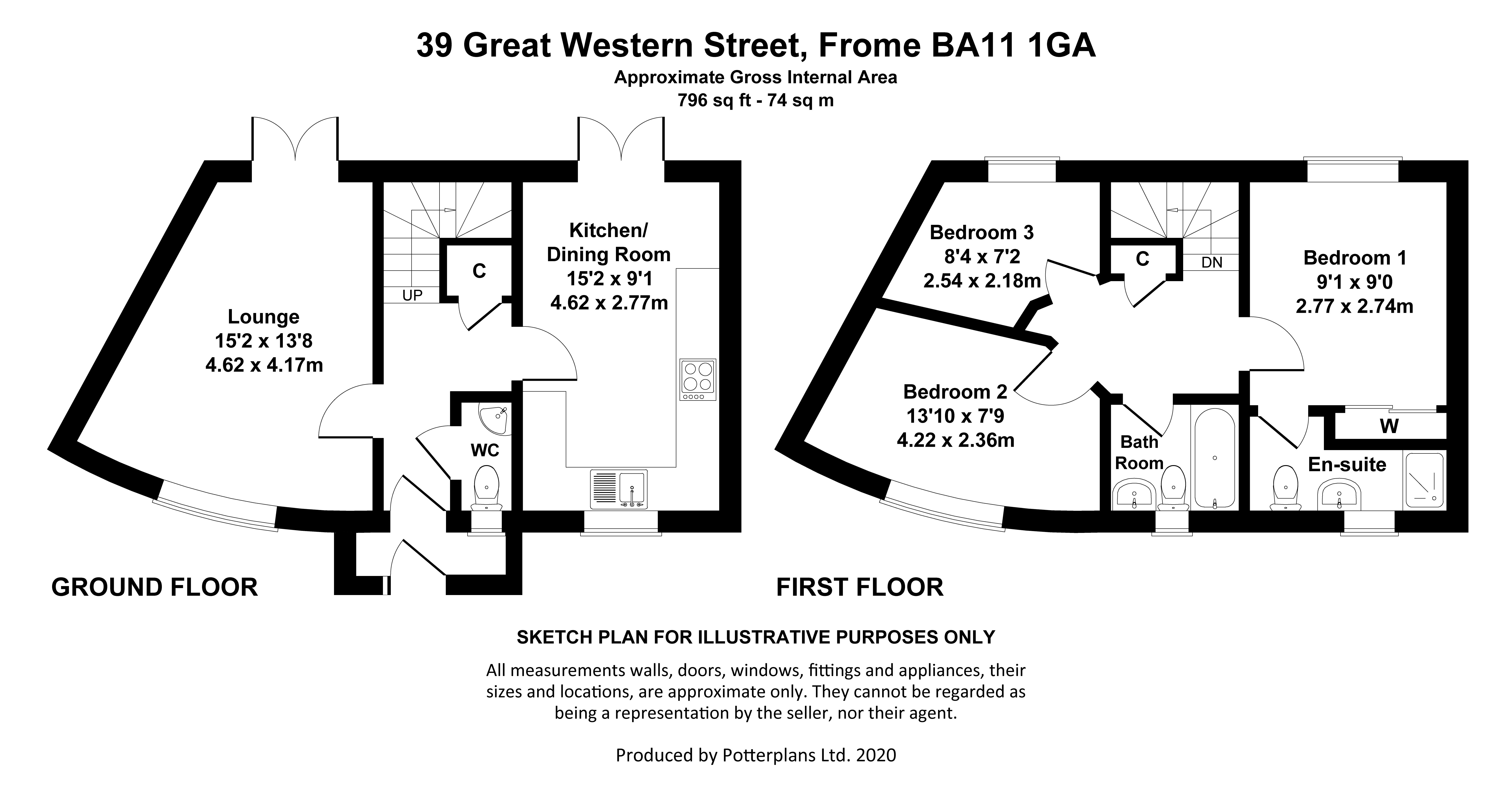 39, Great Western Street, Somerset floorplan