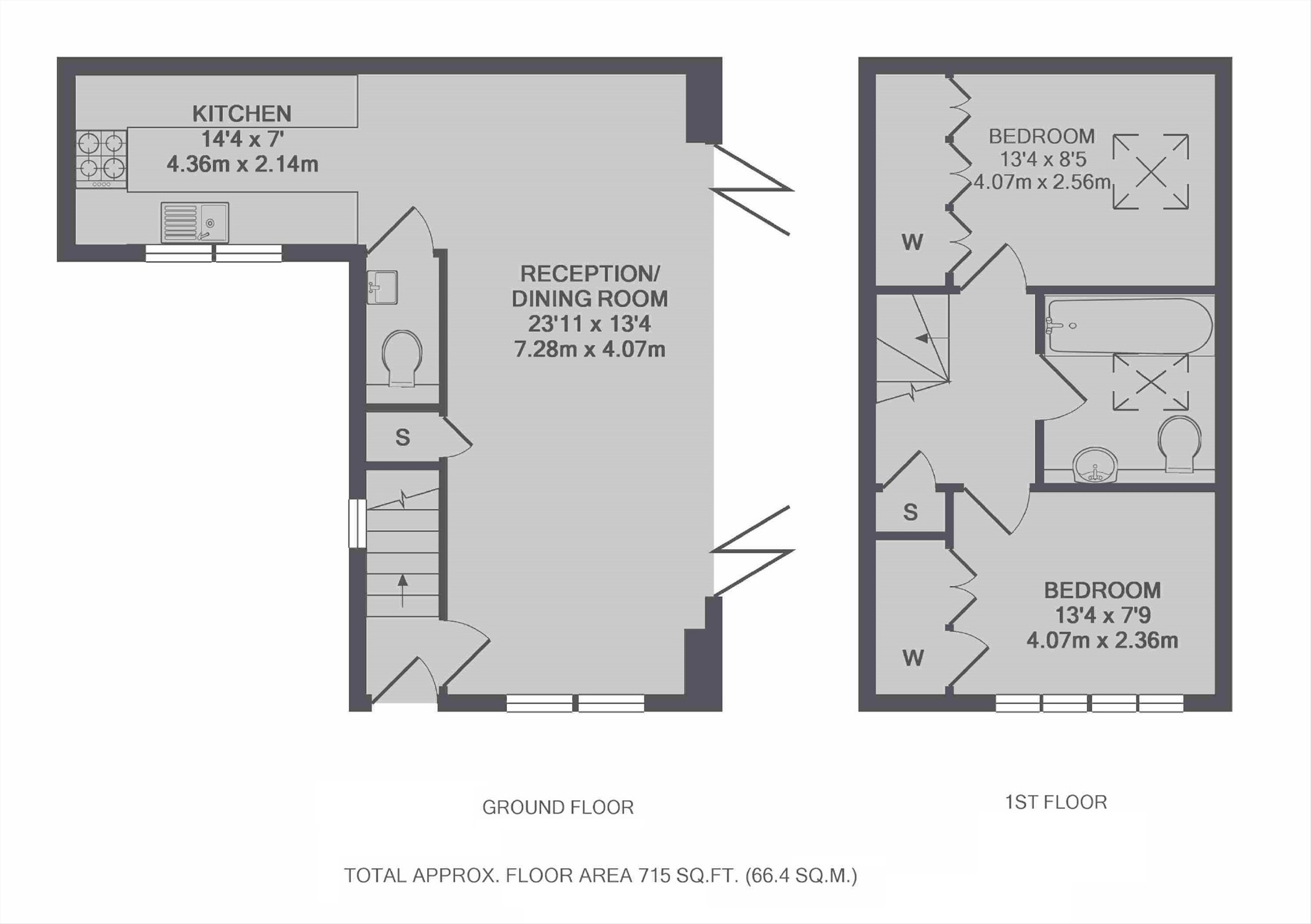52, Hetherington Road, London floorplan