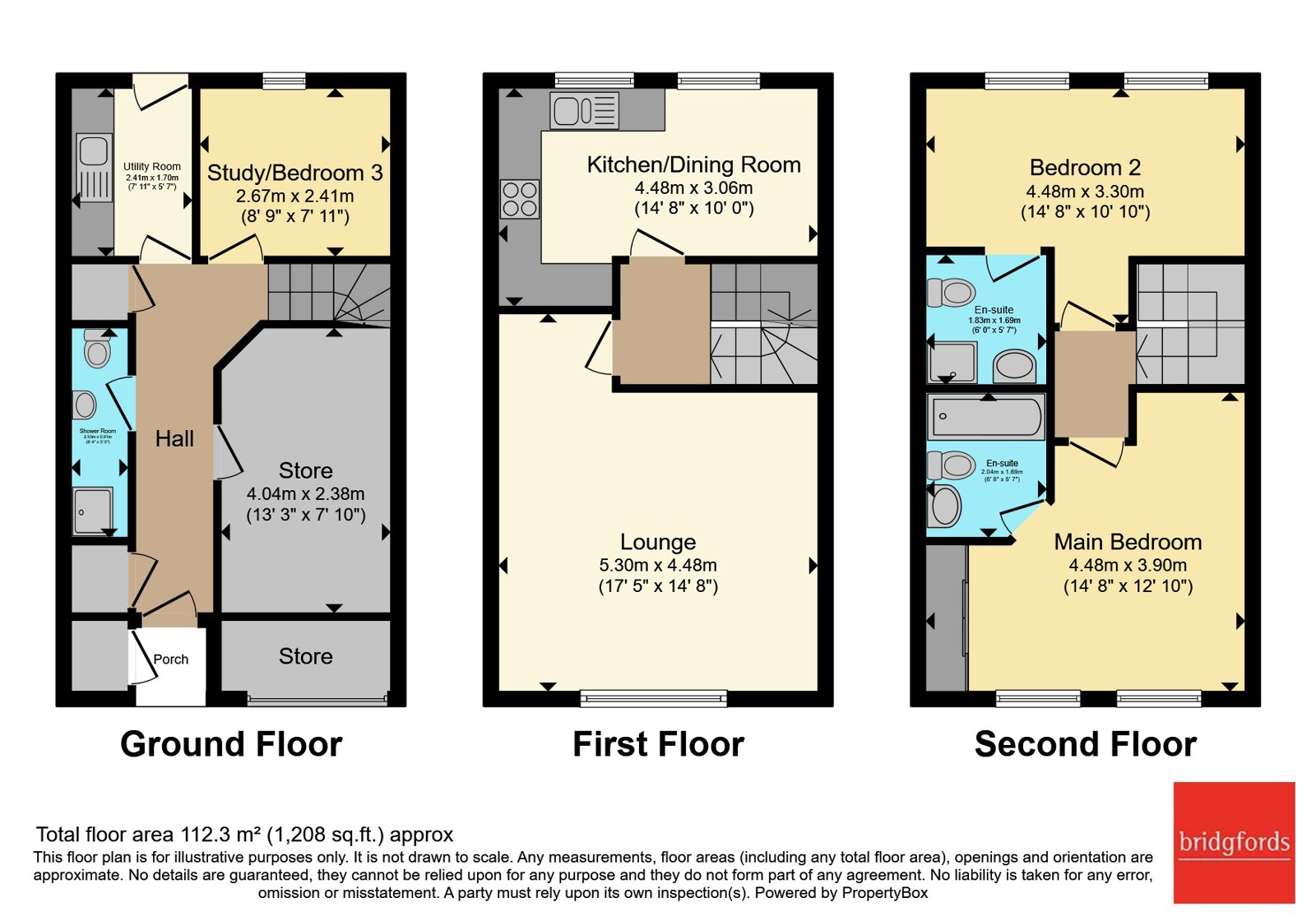 1, Great Oak Square, Knutsford floorplan