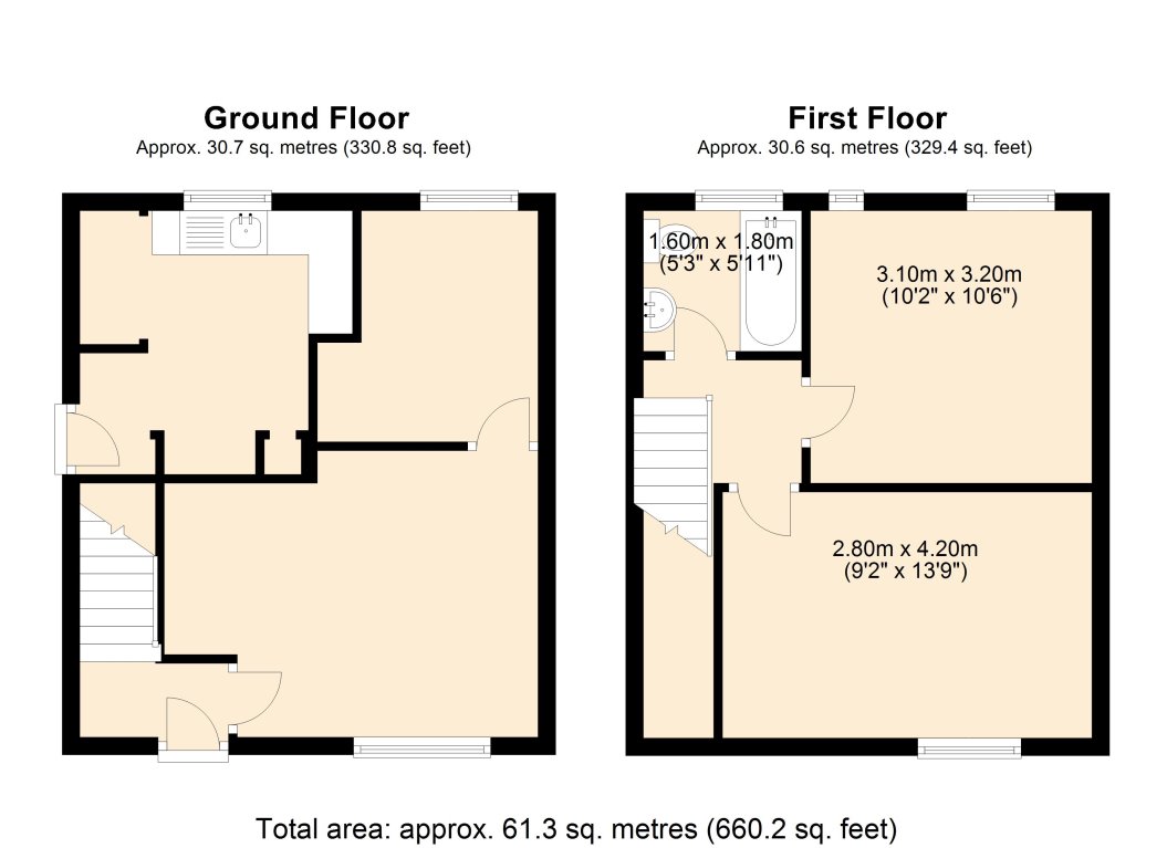 6, Rossetti Road, Northants floorplan