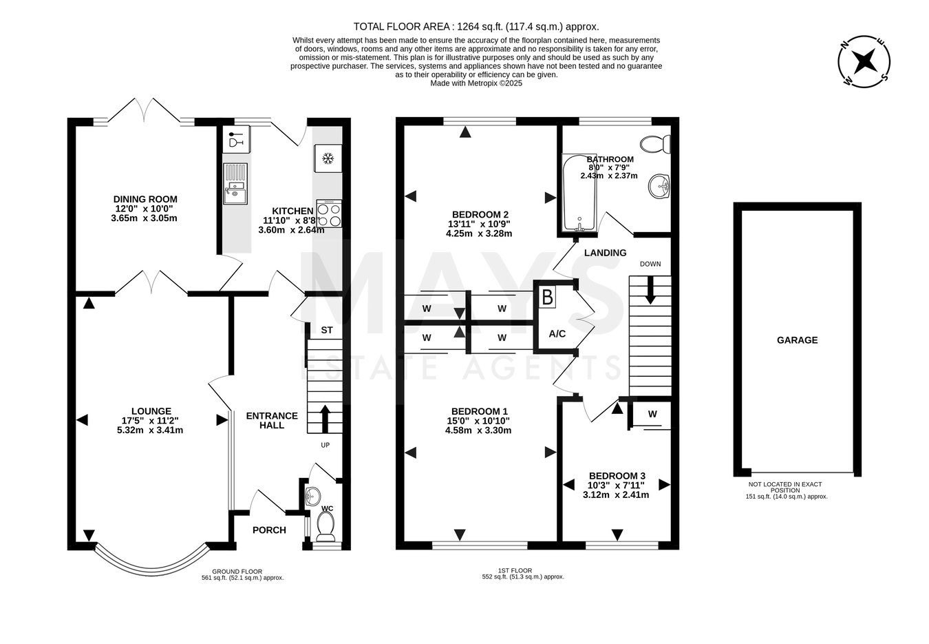 60, Wedgwood Drive, Whitecliff floorplan