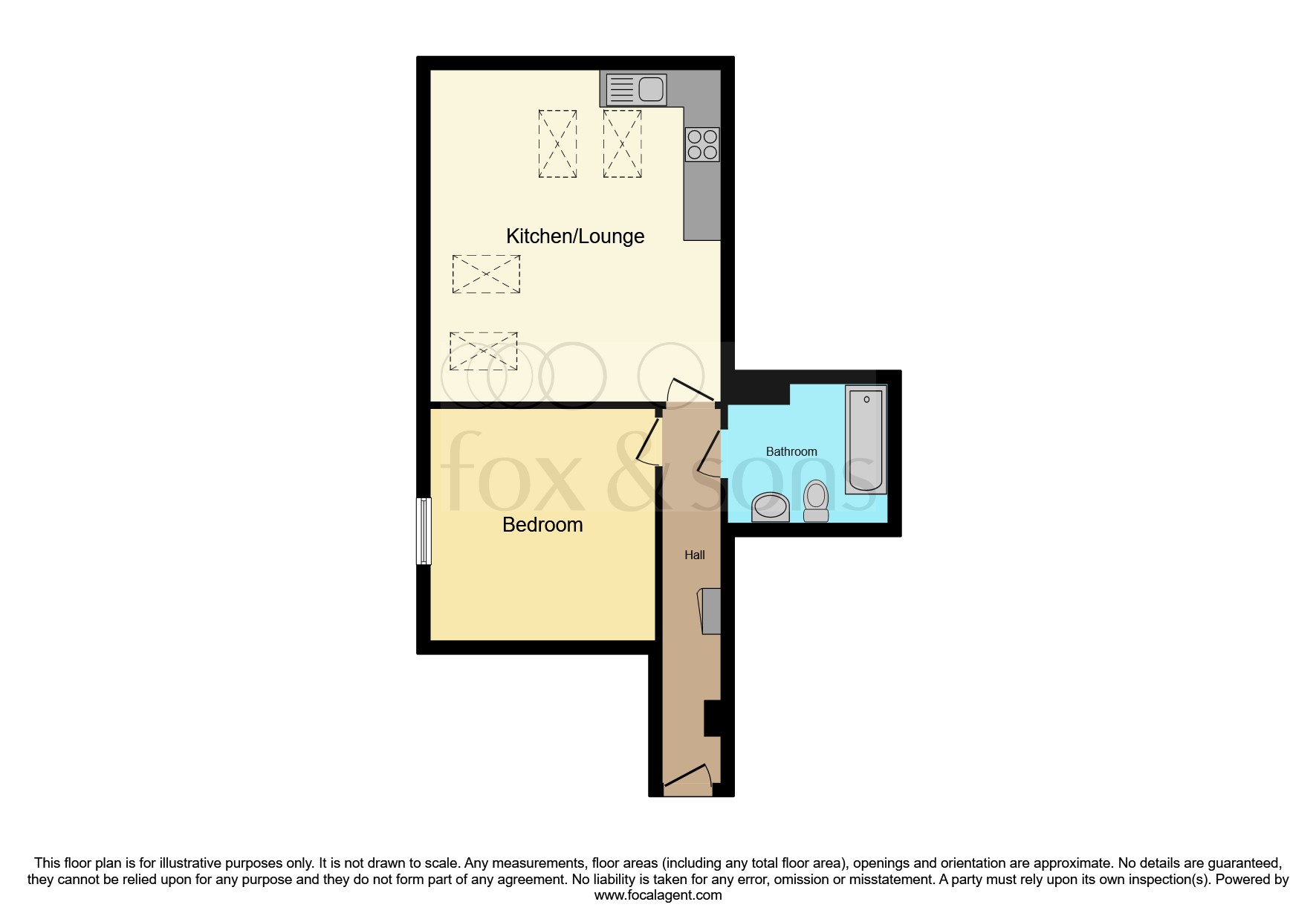 Flat 27, Hampton House, 16, St. Marys Place, Southampton floorplan