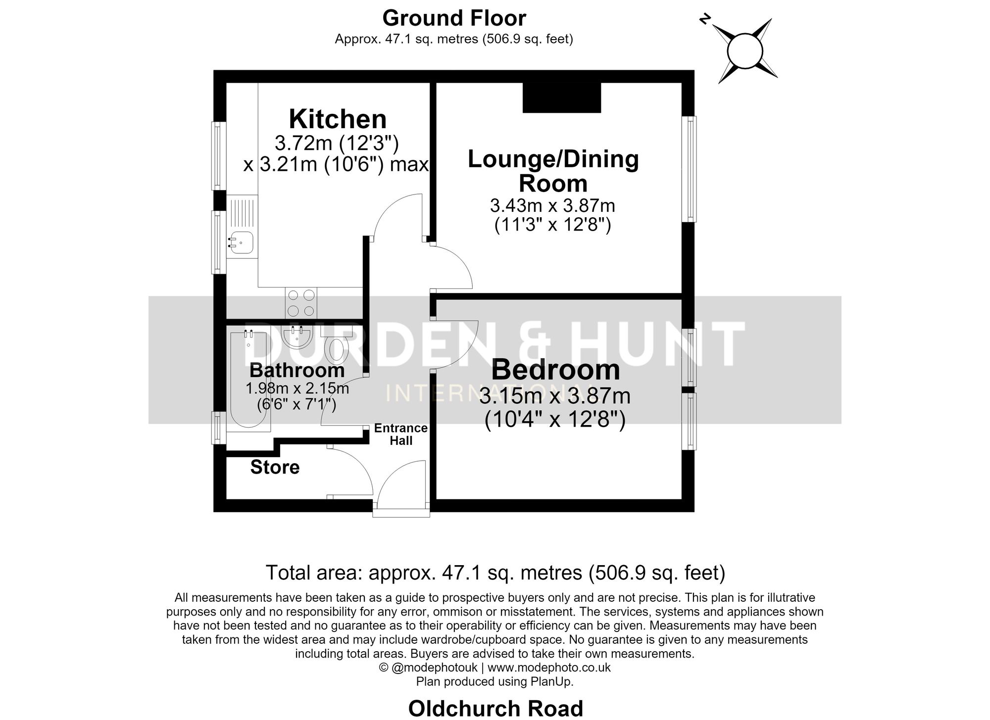 74 Oldchurch Gardens, Romford floorplan