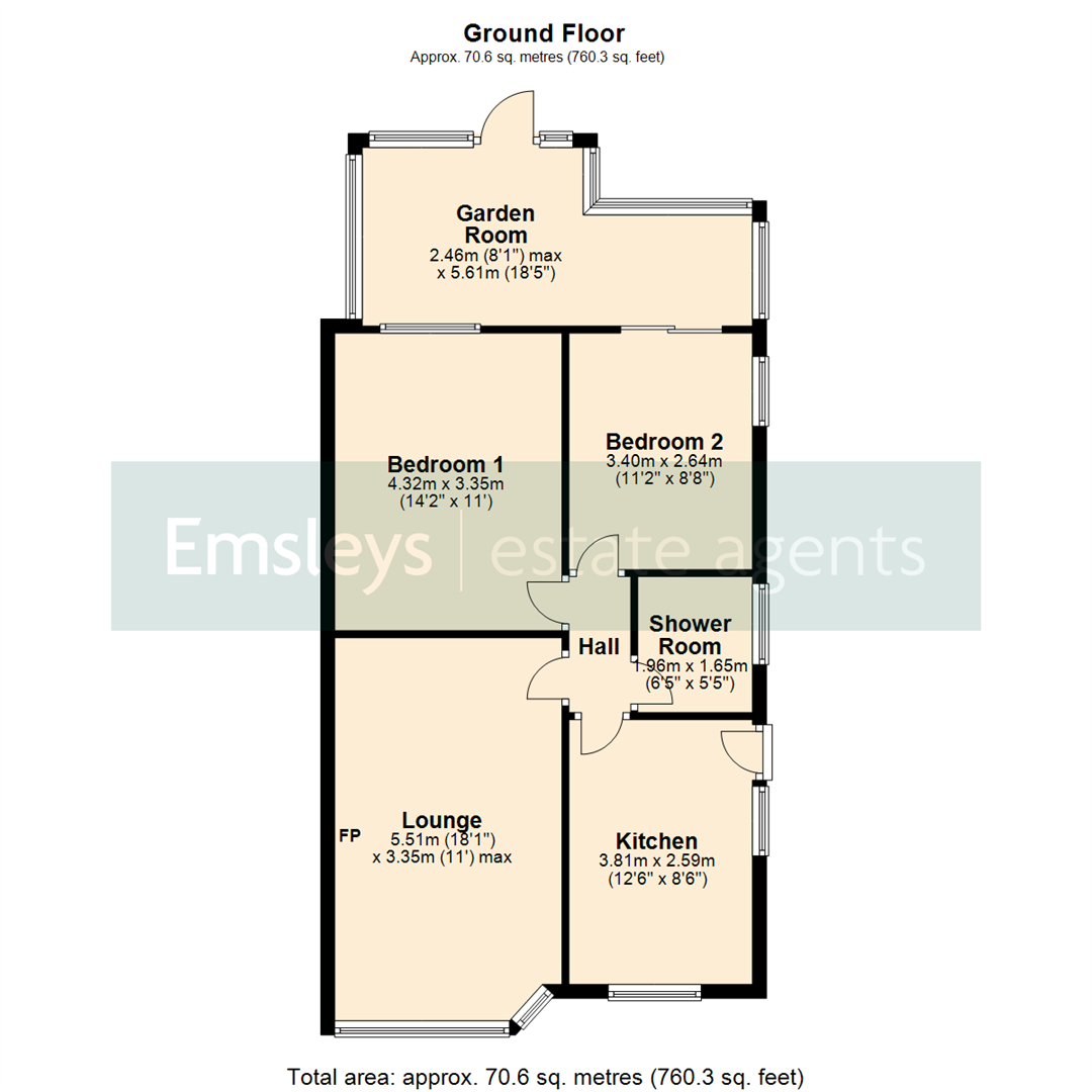 6, Wolsey Gardens, Leeds floorplan