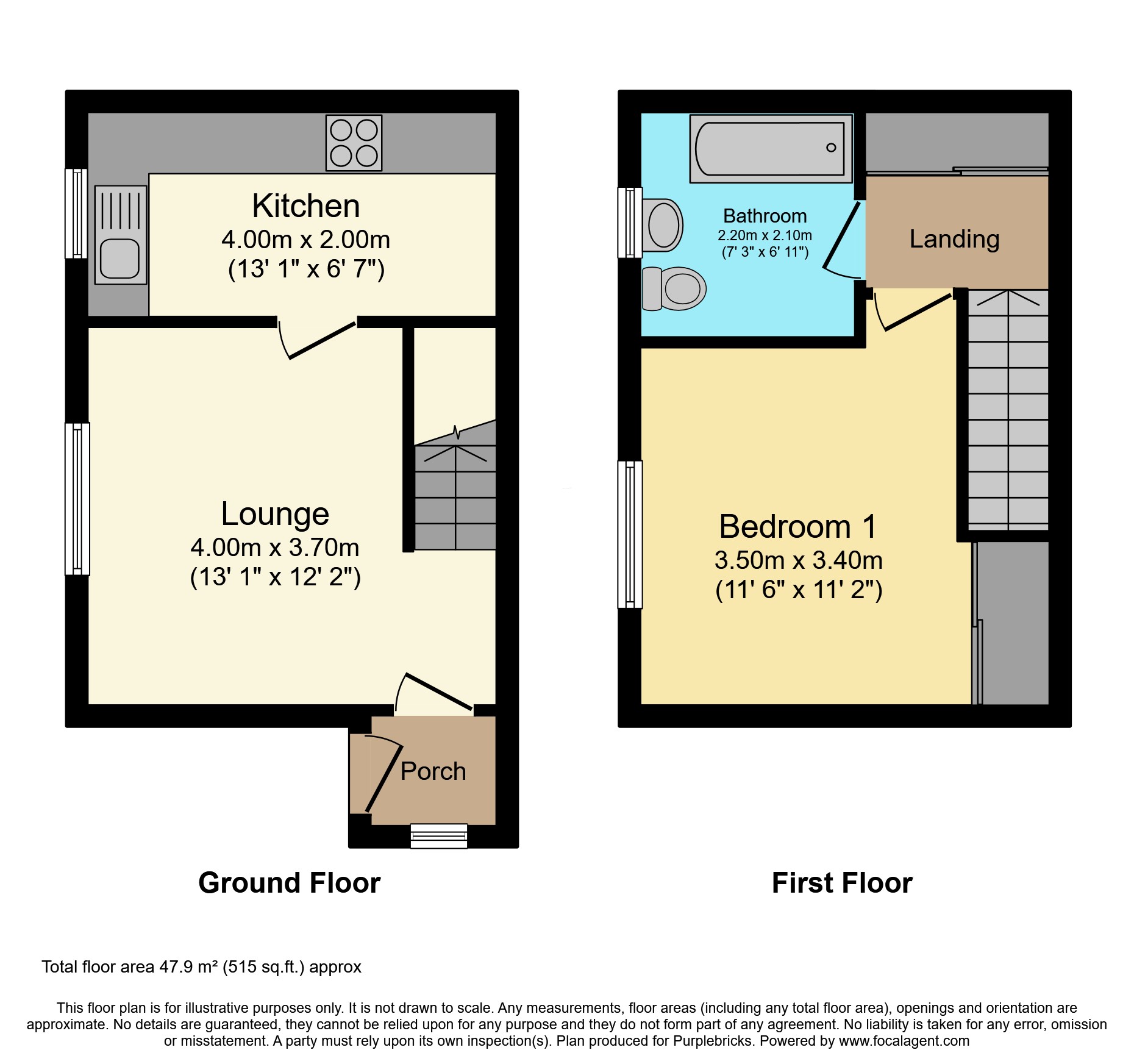 142, Auckland, Chester le Street floorplan