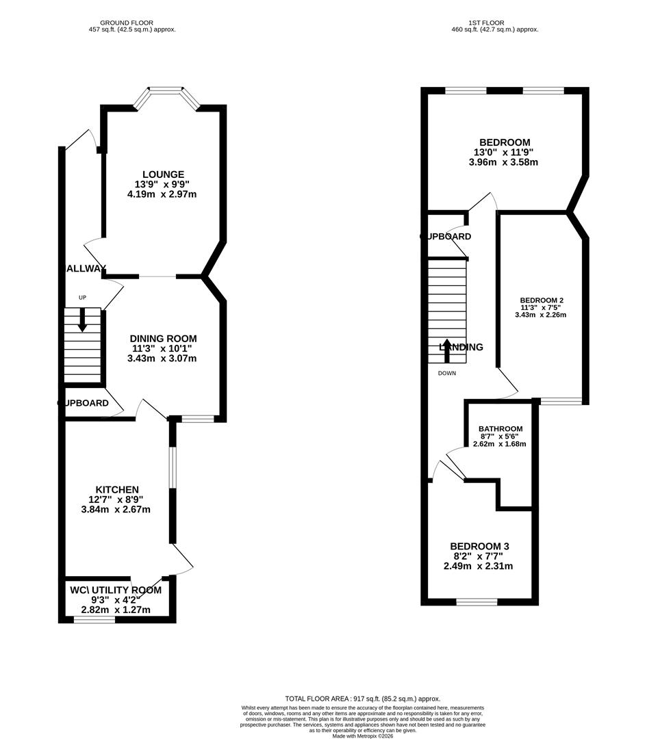Henslow Road, Ipswich floorplan