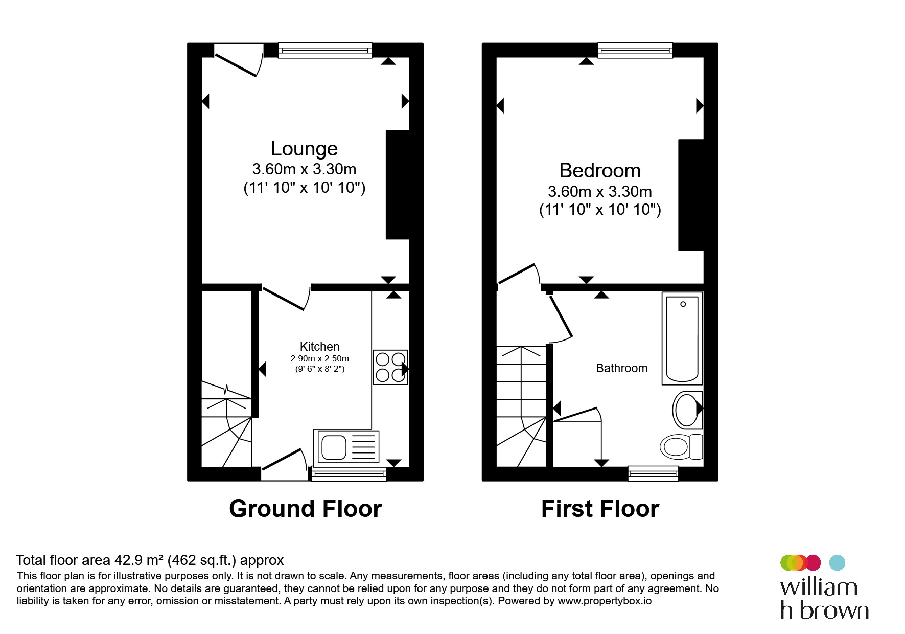 48, St. Johns Street, Bury St. Edmunds floorplan