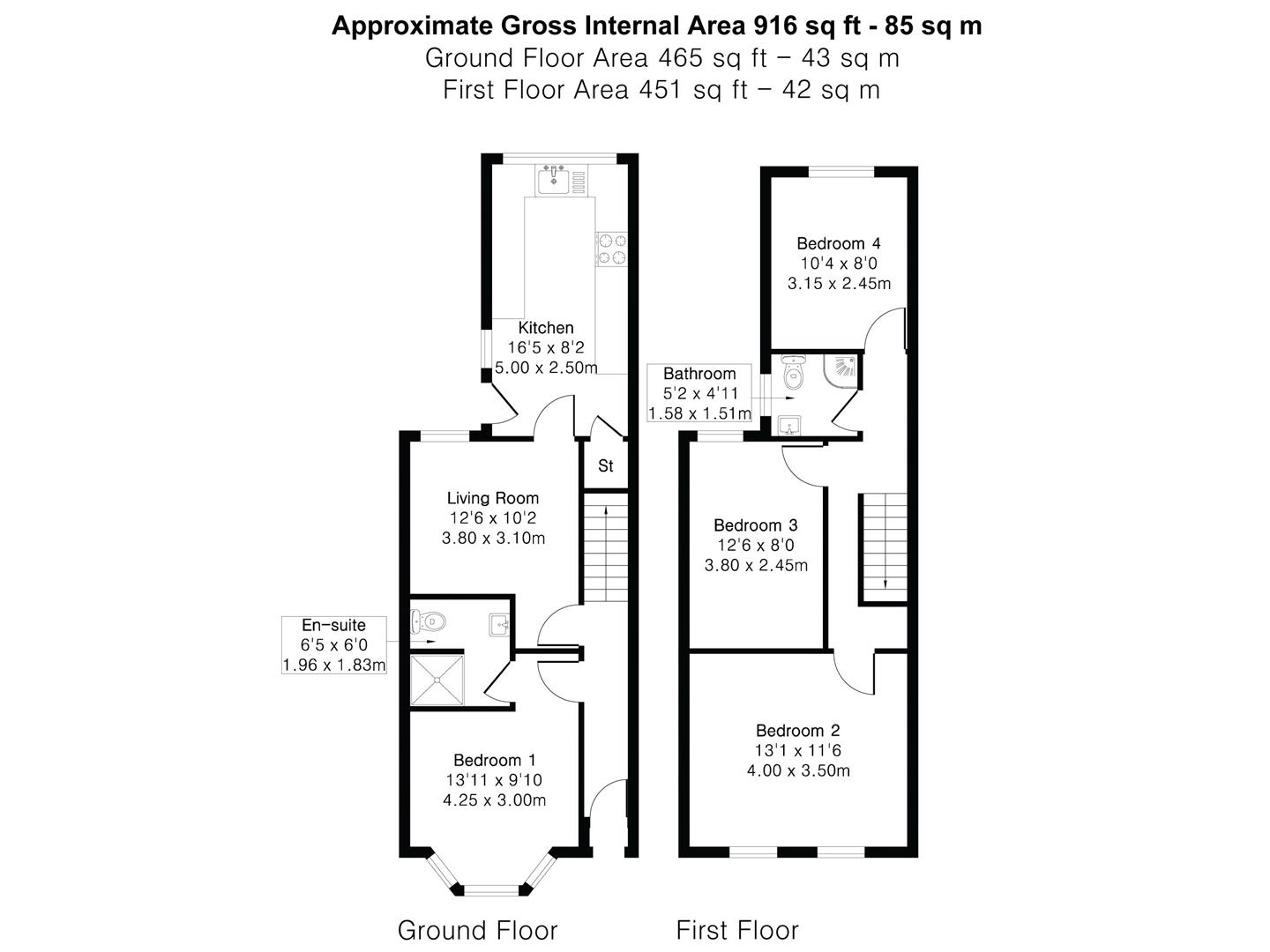 12, Franklin Street, Reading floorplan