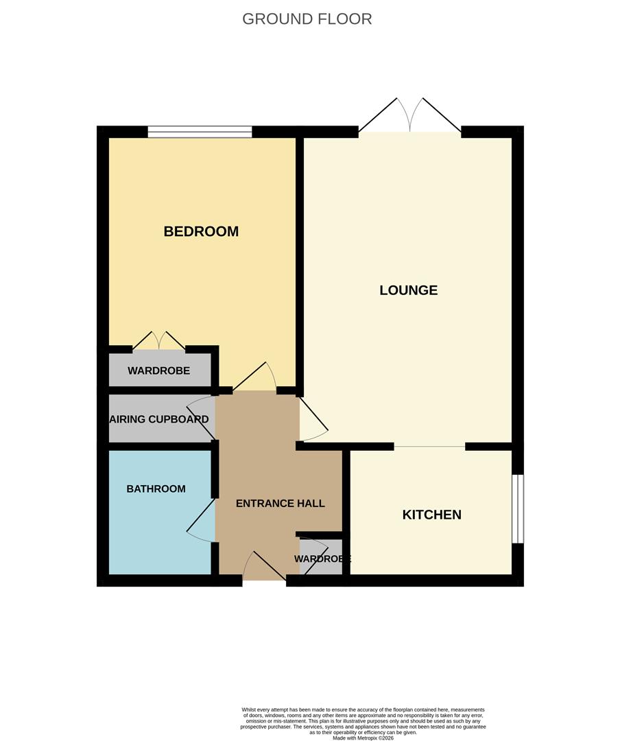 3 Penrith Court, Broadwater Street East, Worthing floorplan