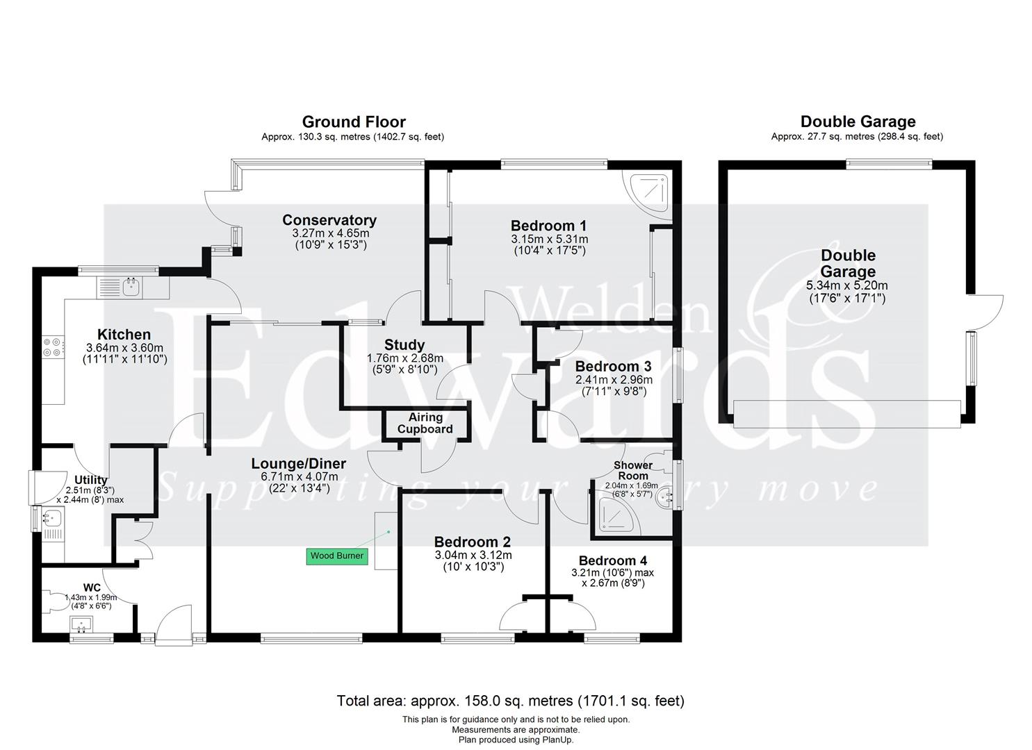 32, Francis Crescent, Tiverton floorplan