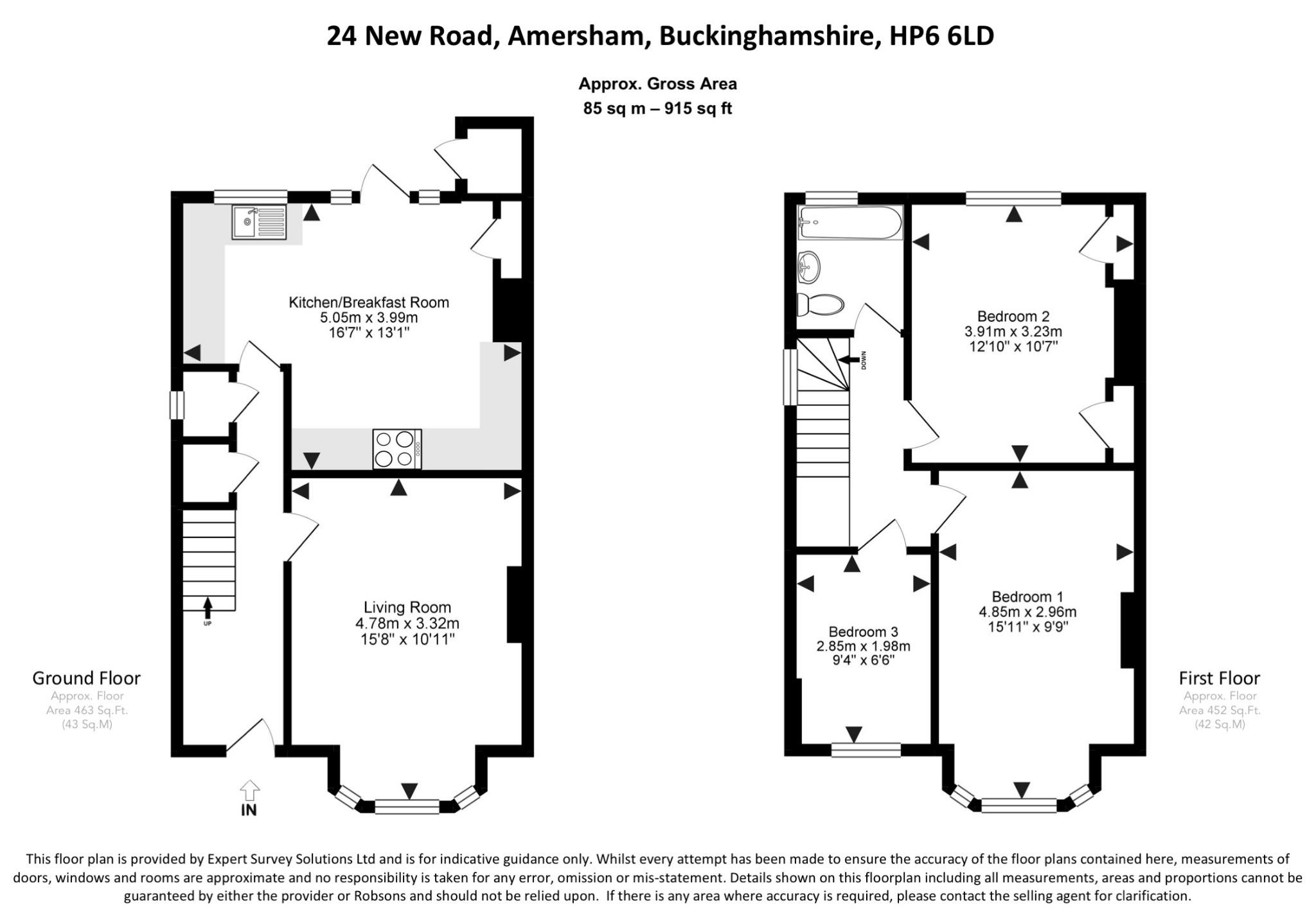 3 Bedrooms Semi-detached house for sale in New Road, Amersham HP6