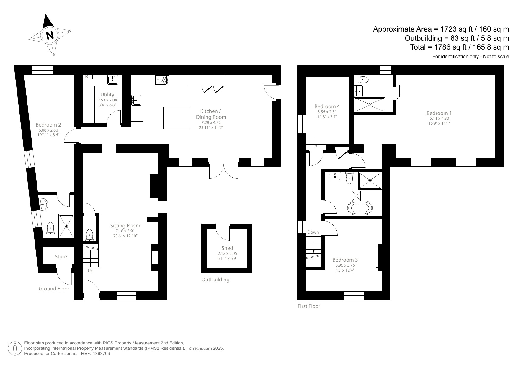Fair View,, Stoke Hill, Somerset floorplan