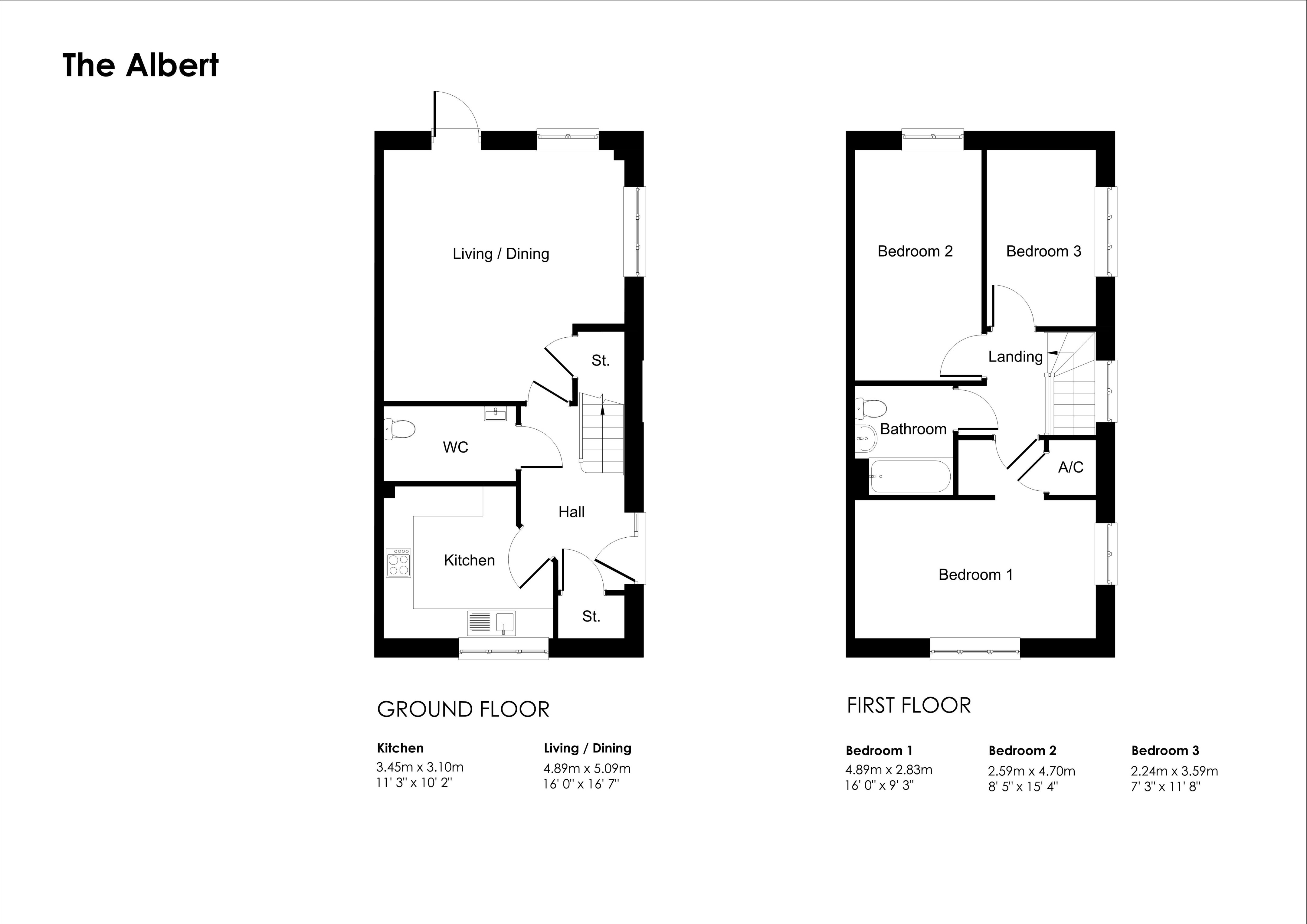 Sharnbrook, Sharnbrook floorplan