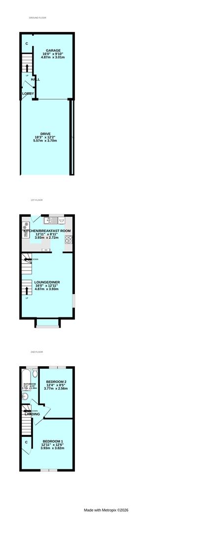 40, Lake View Close, Plymouth floorplan