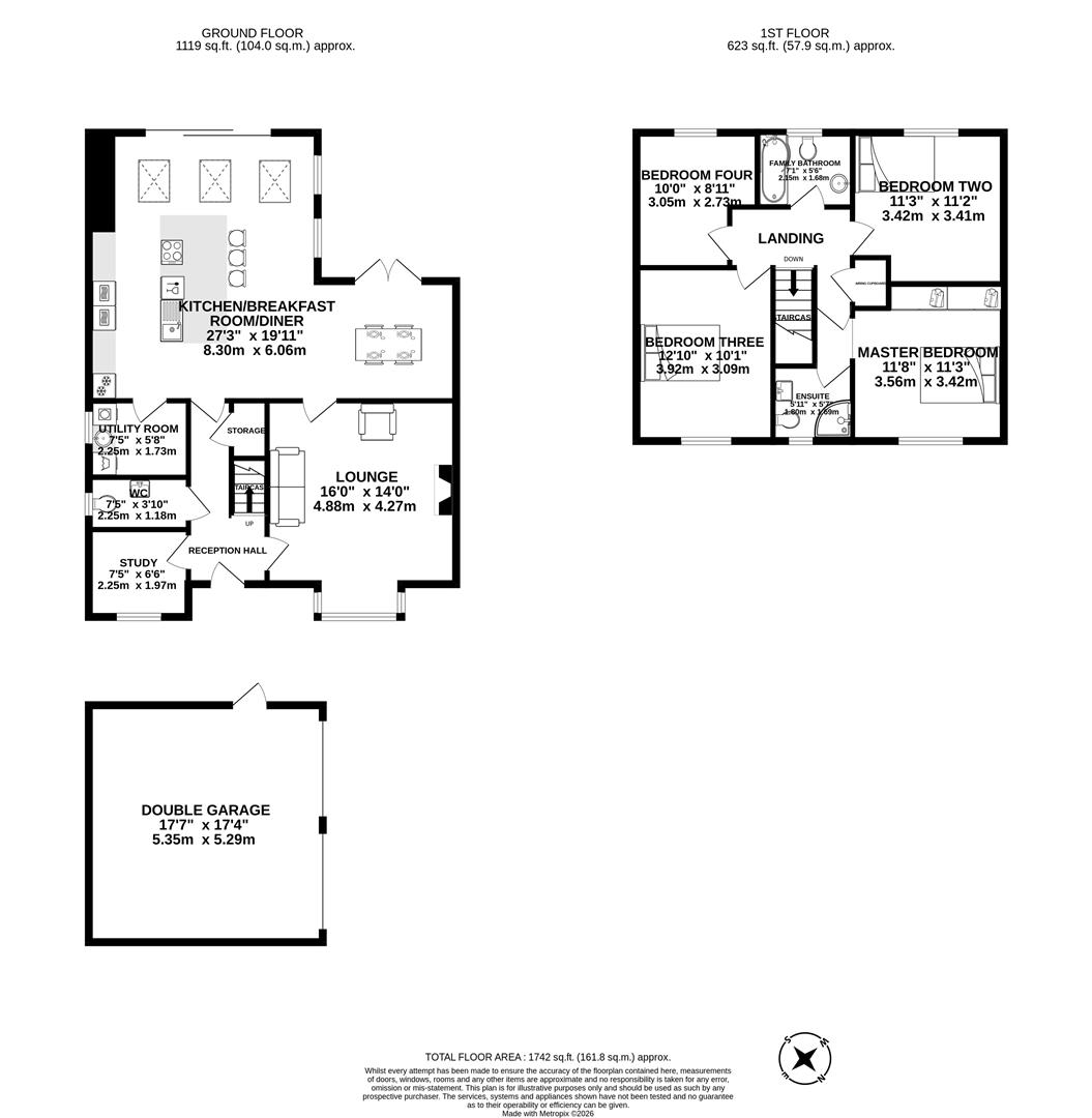 9, Muirfield Close, Chorley floorplan