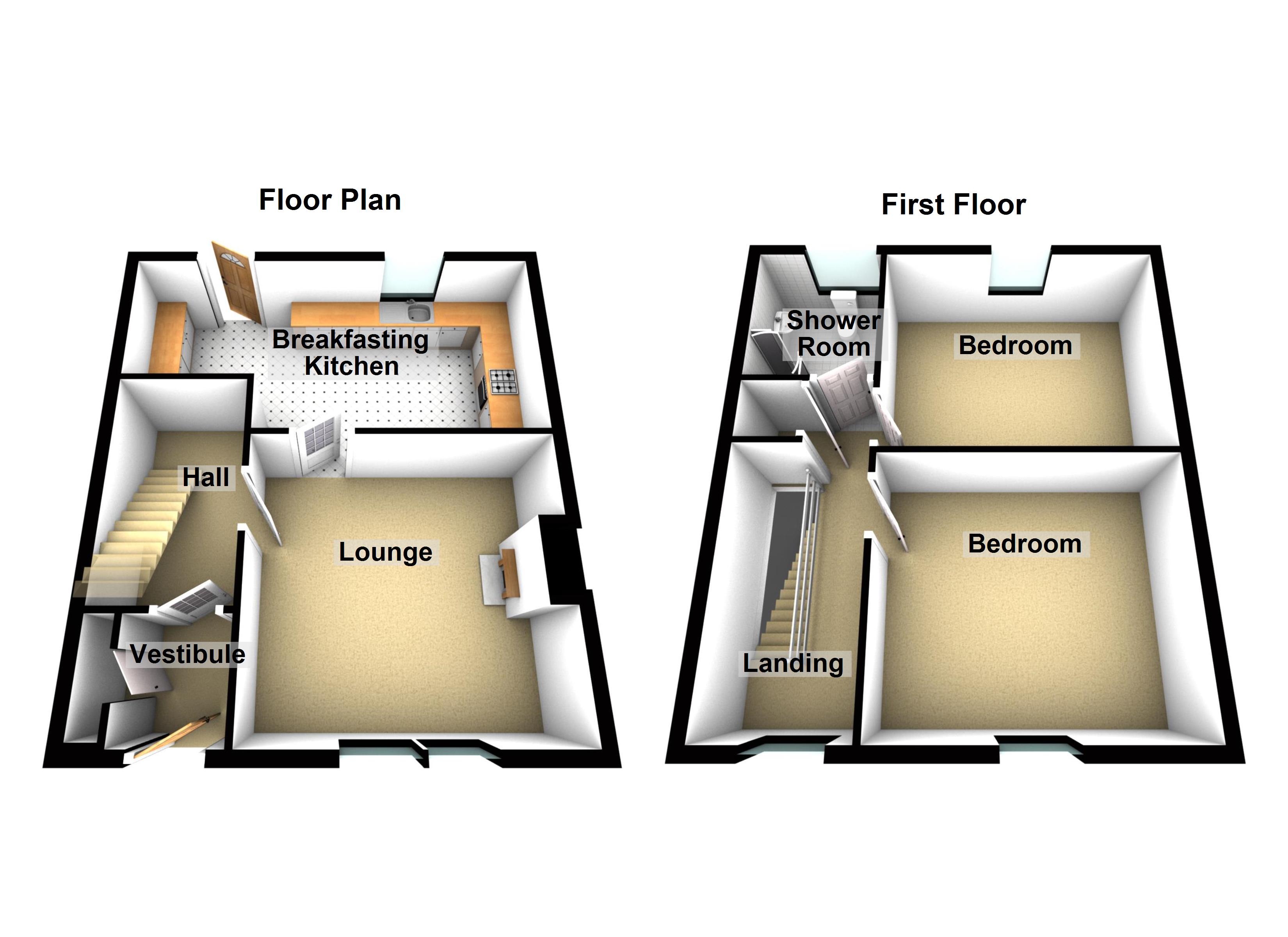 14, Queens Avenue, Blairgowrie floorplan