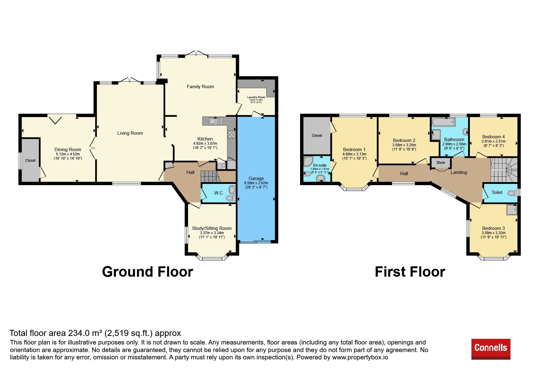17, Glenville, Northampton floorplan