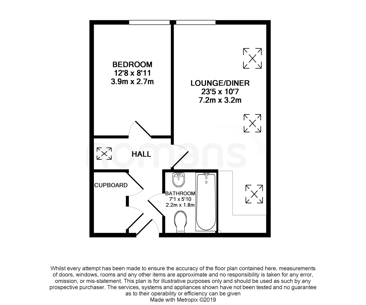 1 Bedrooms Flat for sale in Heriot Court, 1 Barker Road, Chertsey KT16