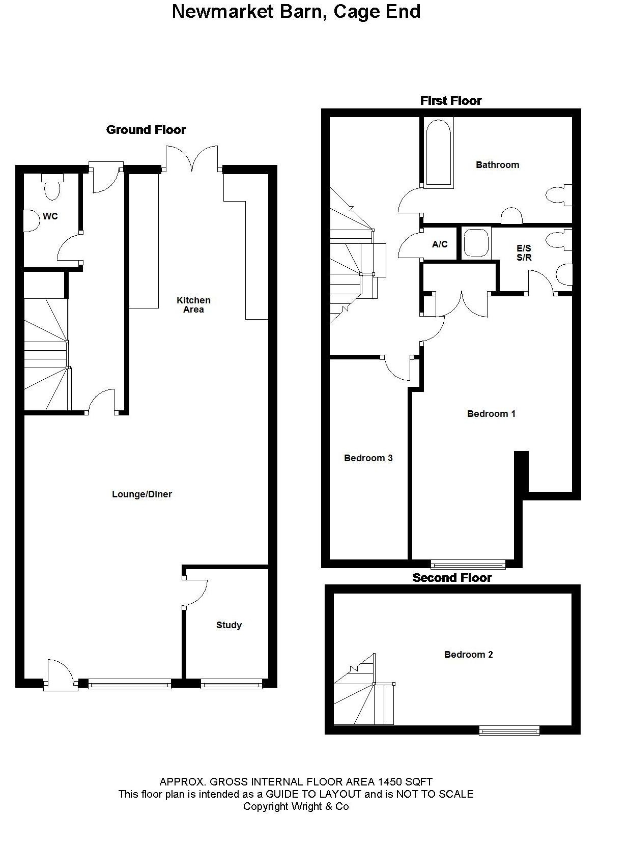 Newmarket Barn, Cage End, Bishop's Stortford floorplan