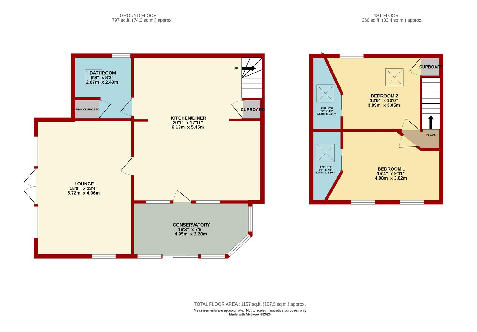 6, Clays Road, Coleford floorplan