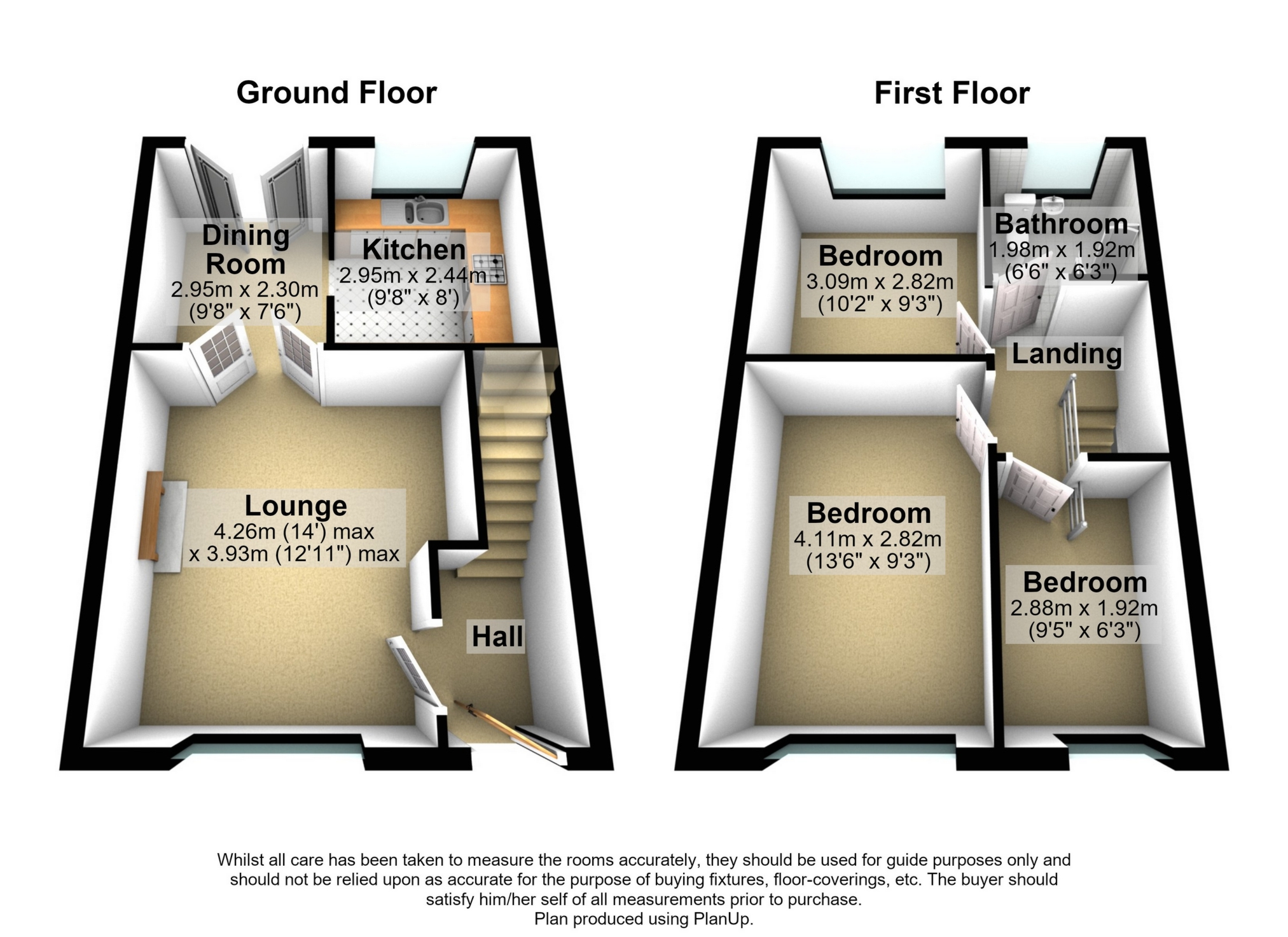 Churchfields, Audenshaw floorplan