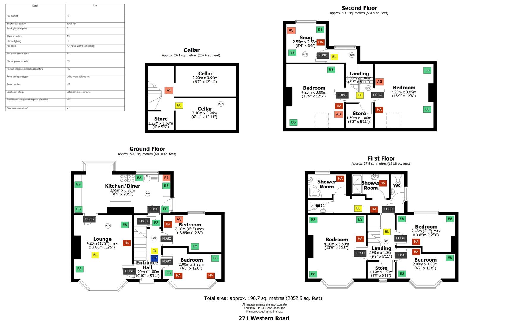 Western Road, Sheffield floorplan