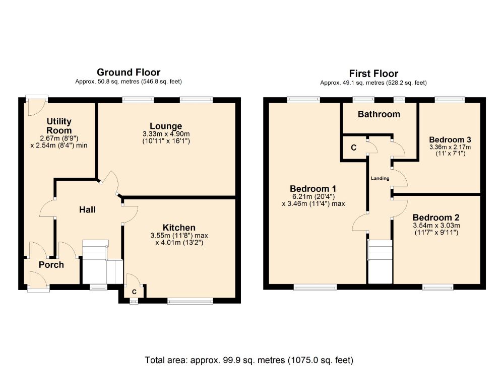 3 Bedrooms Terraced house for sale in Willow View, Kislingbury, Northampton NN7