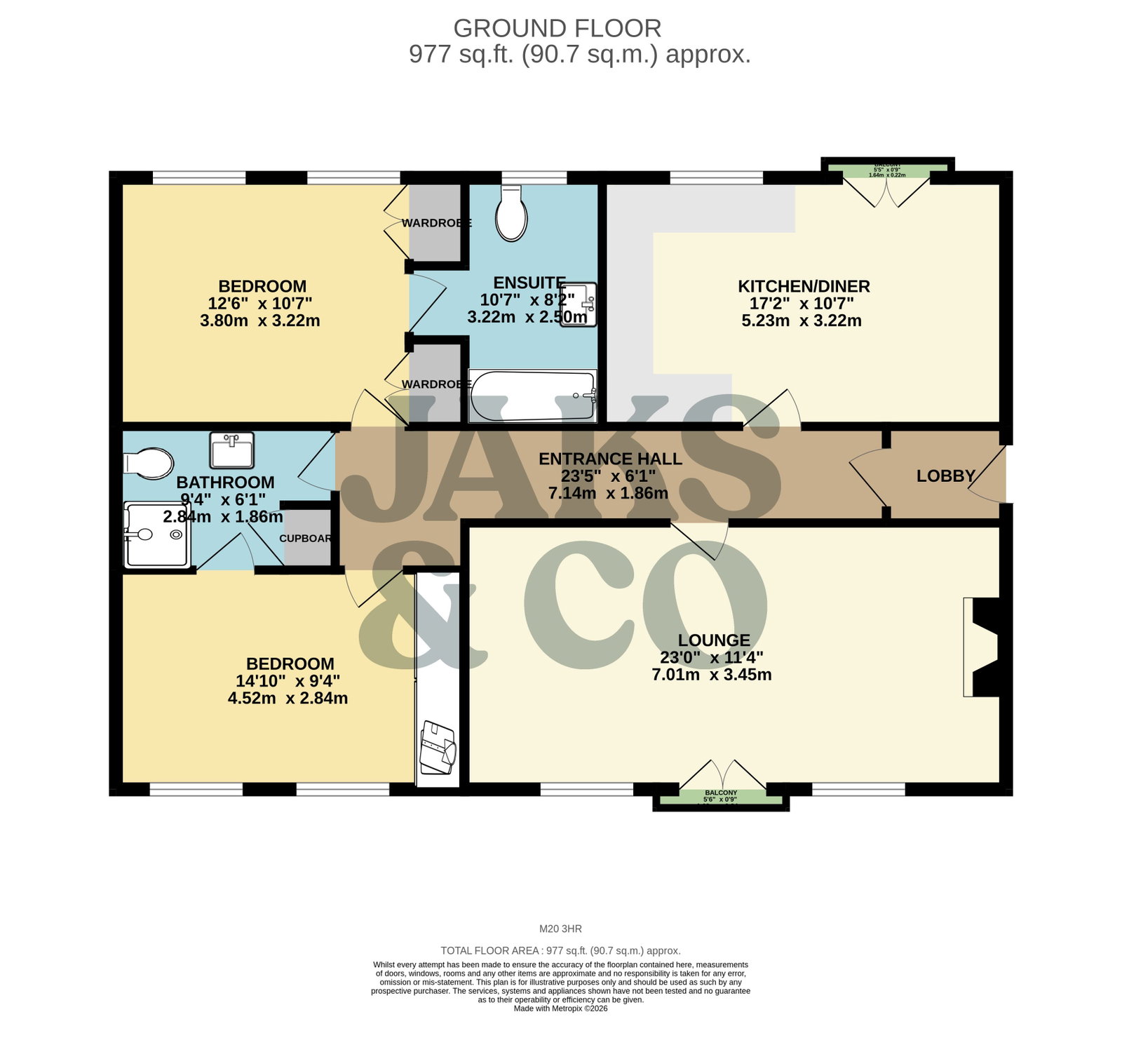 Holly Royde Close, Manchester floorplan