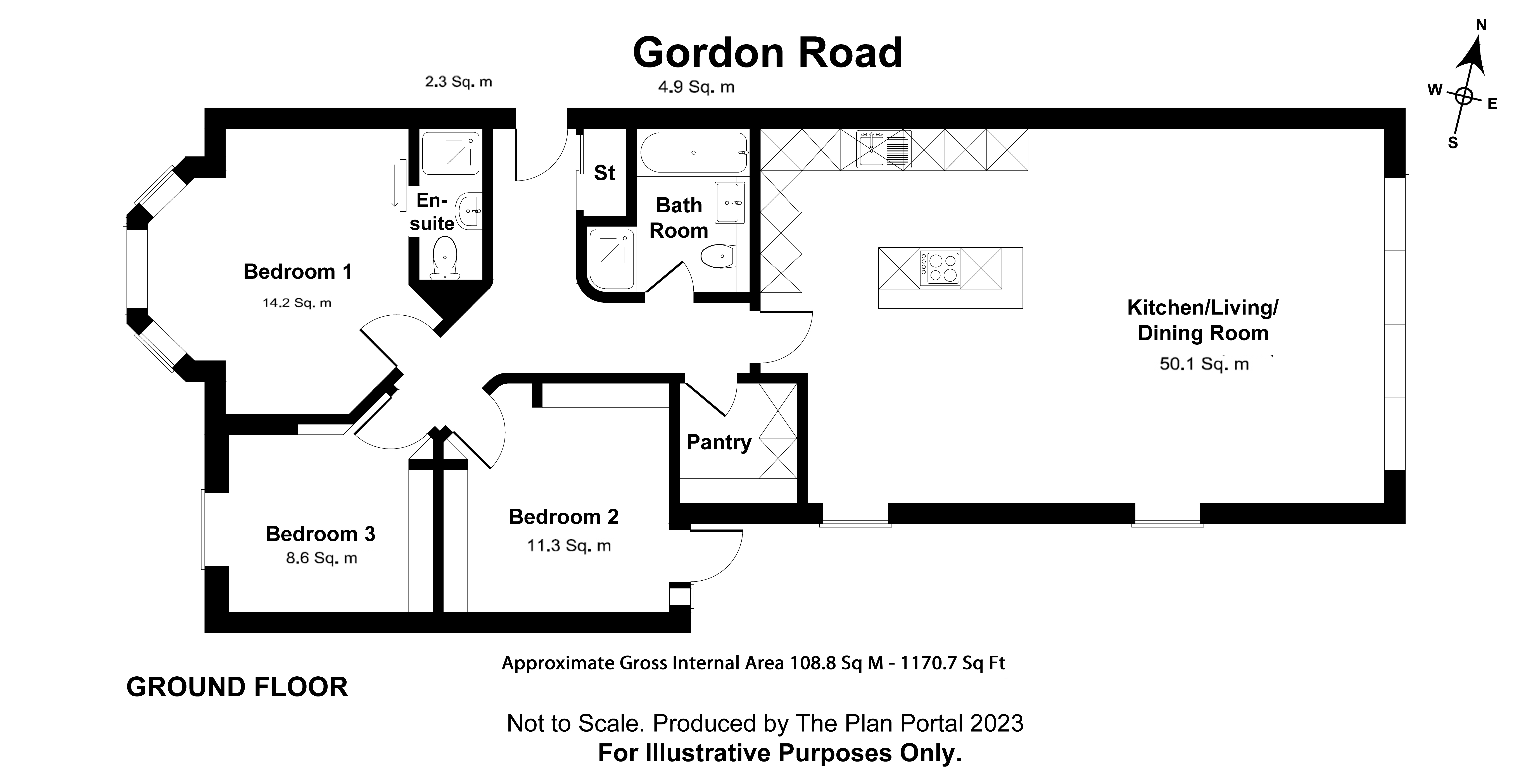 Gordon Road, London W13, 3 bedroom flat for sale 63935591 PrimeLocation