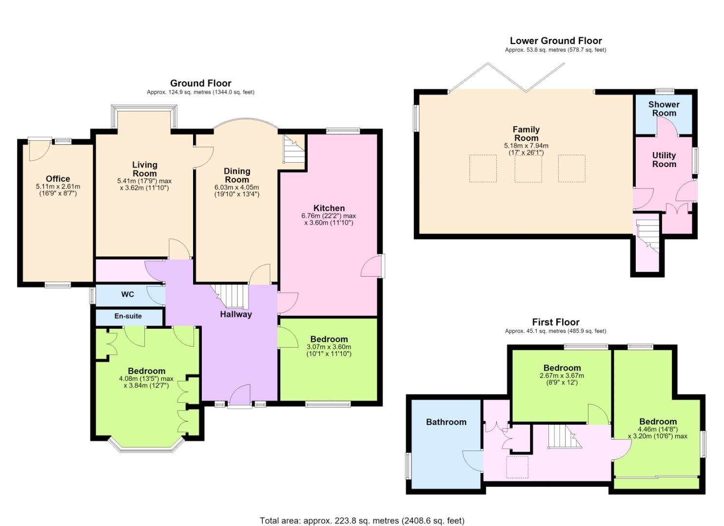 15, Firle Road, Lancing floorplan