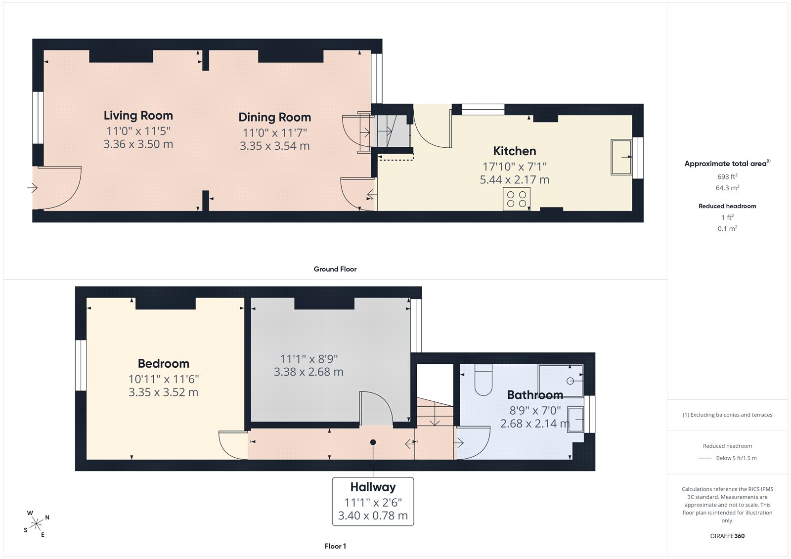 96, Rosebery Road, Suffolk floorplan