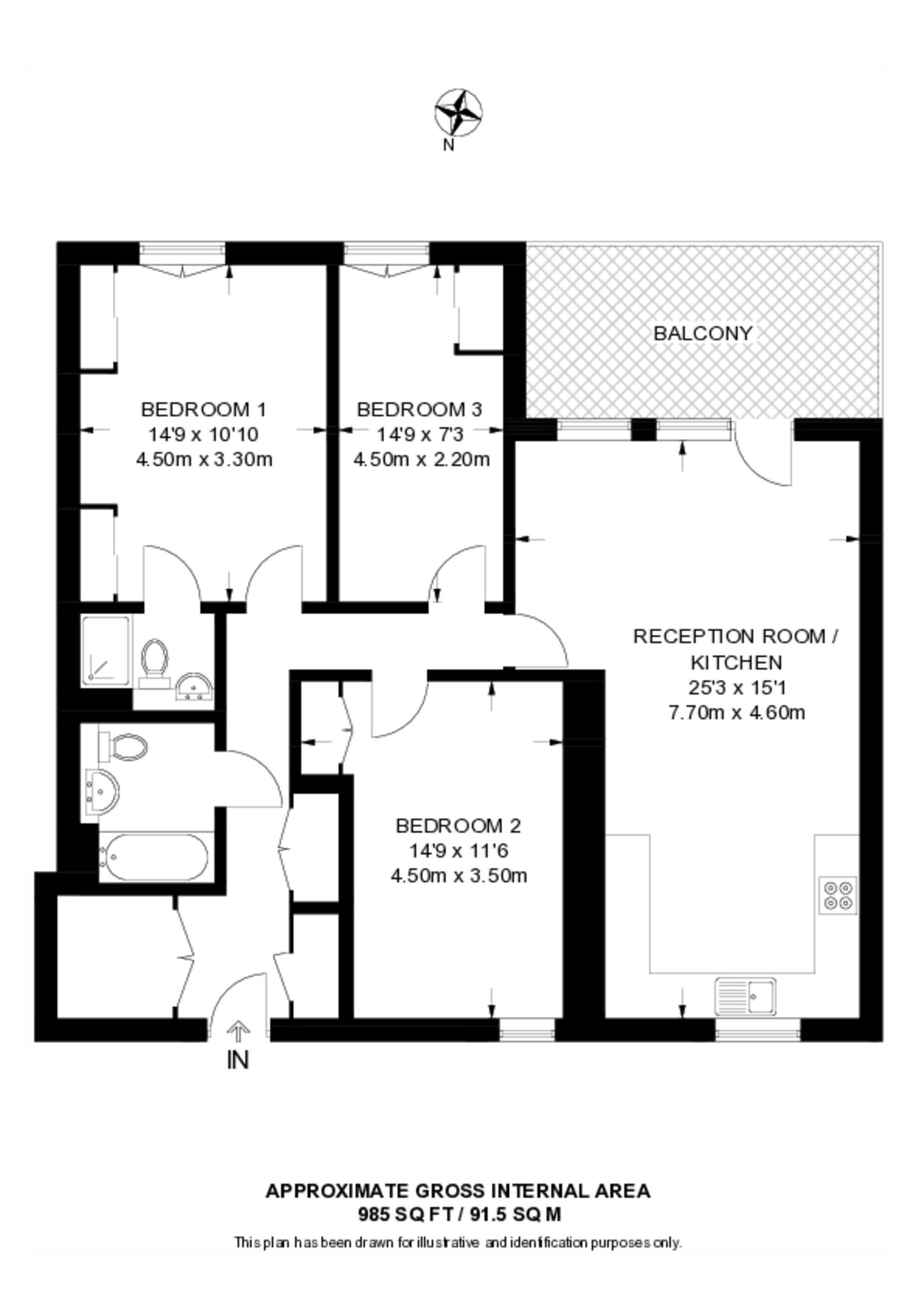 Peloton Avenue, Stratford floorplan