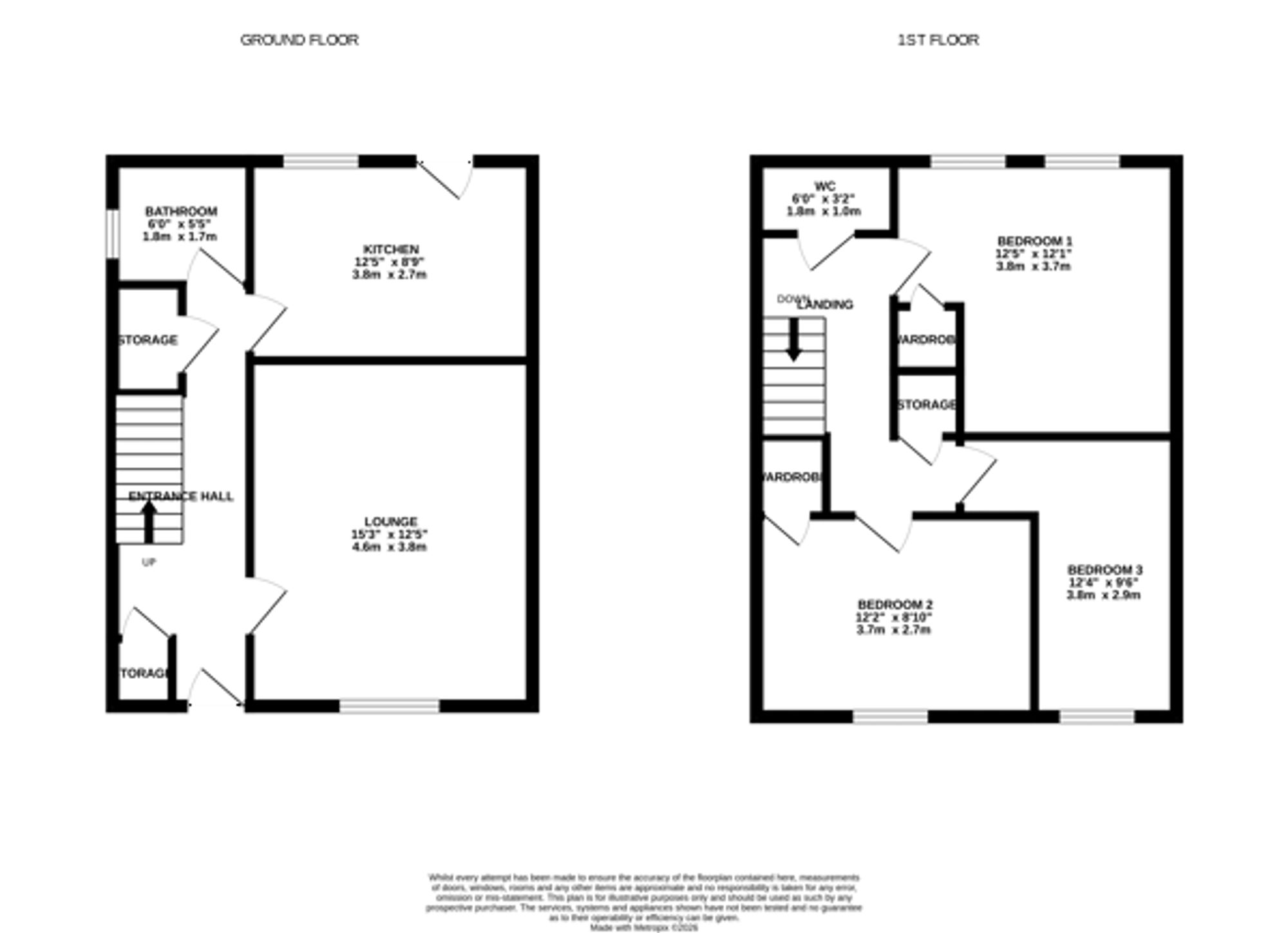 39 Calderburn Road, Polbeth floorplan