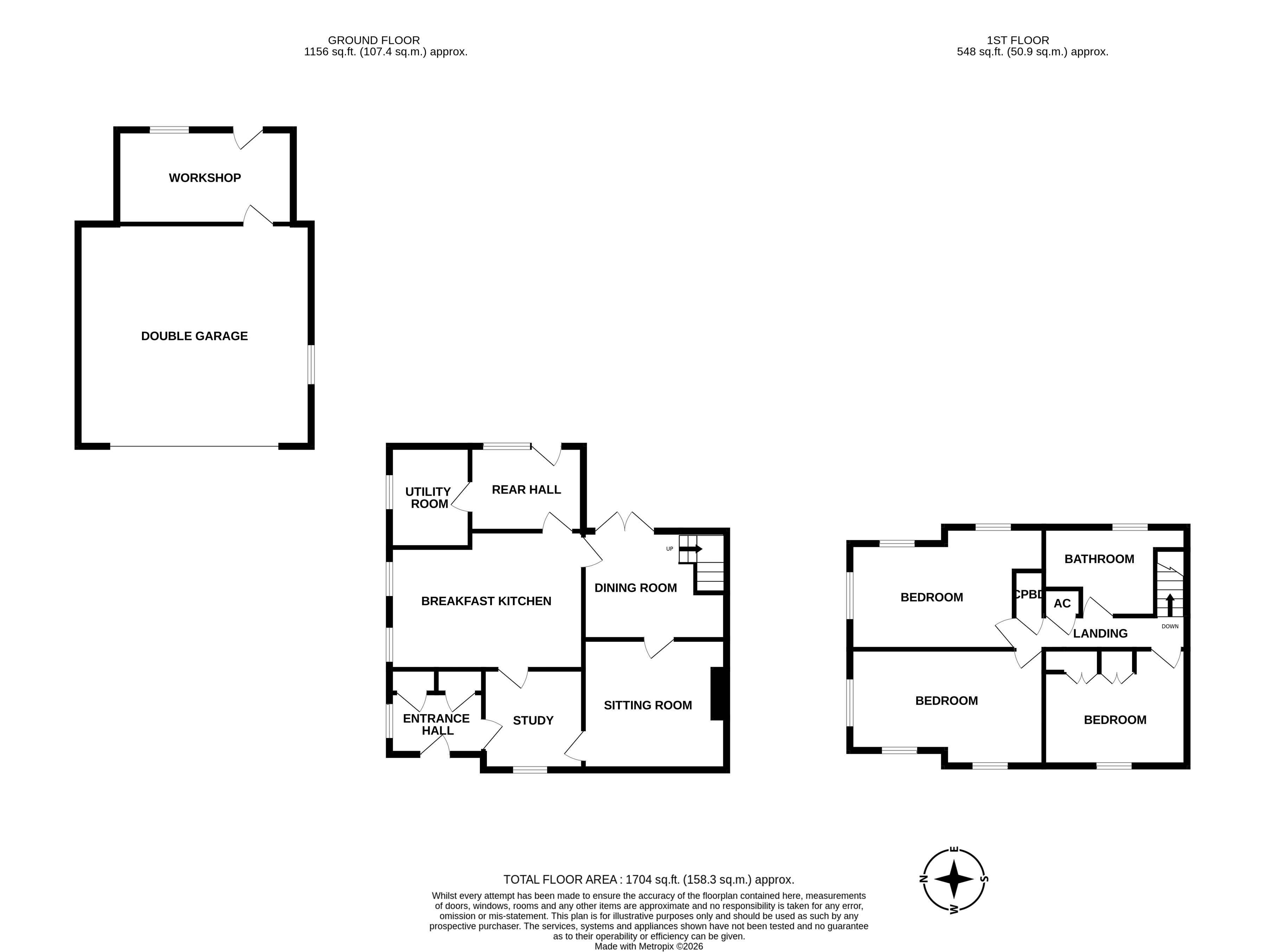 5, Watery Lane, Worcestershire floorplan