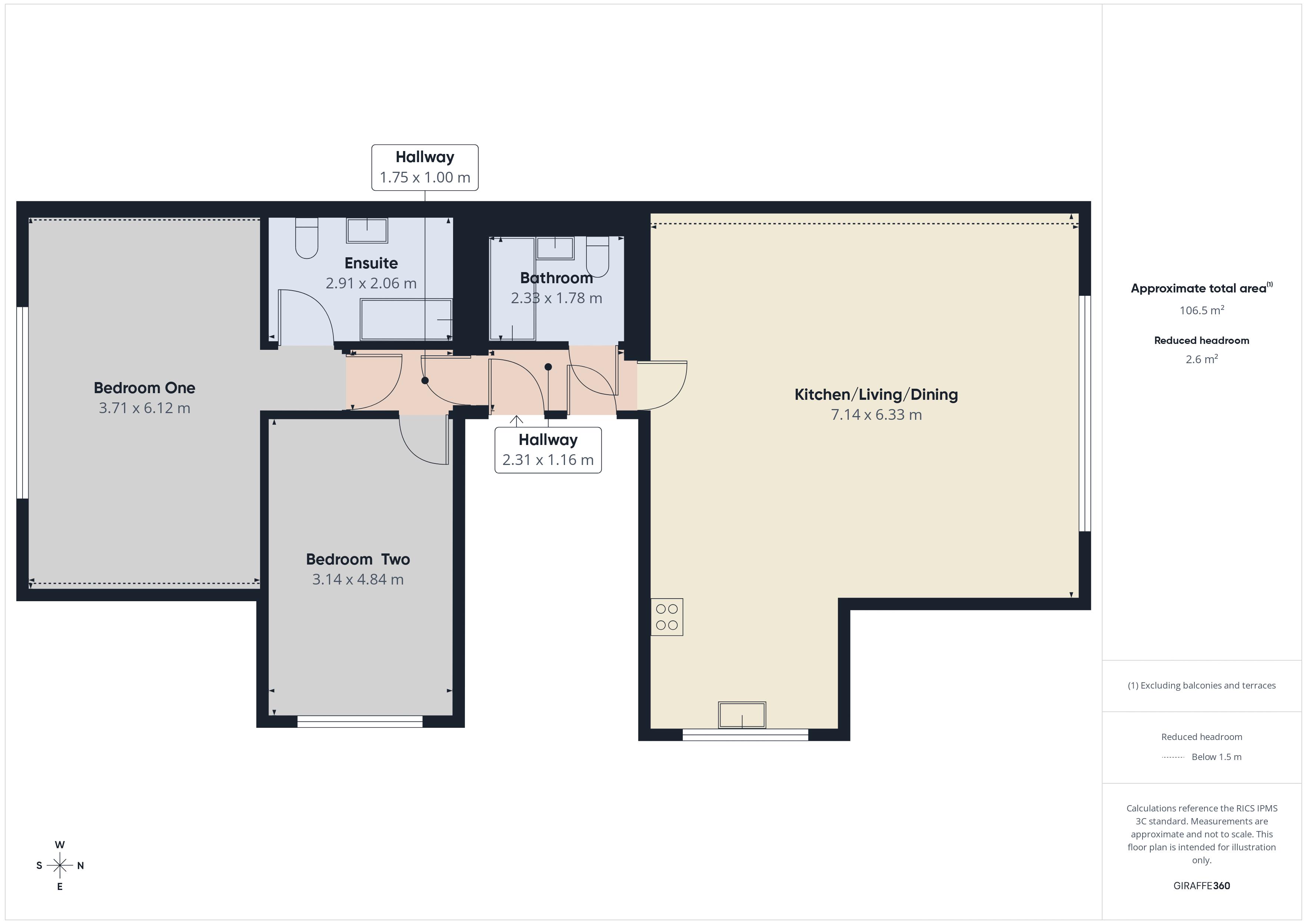 20 Queens Court, Wardley Street, Wigan floorplan