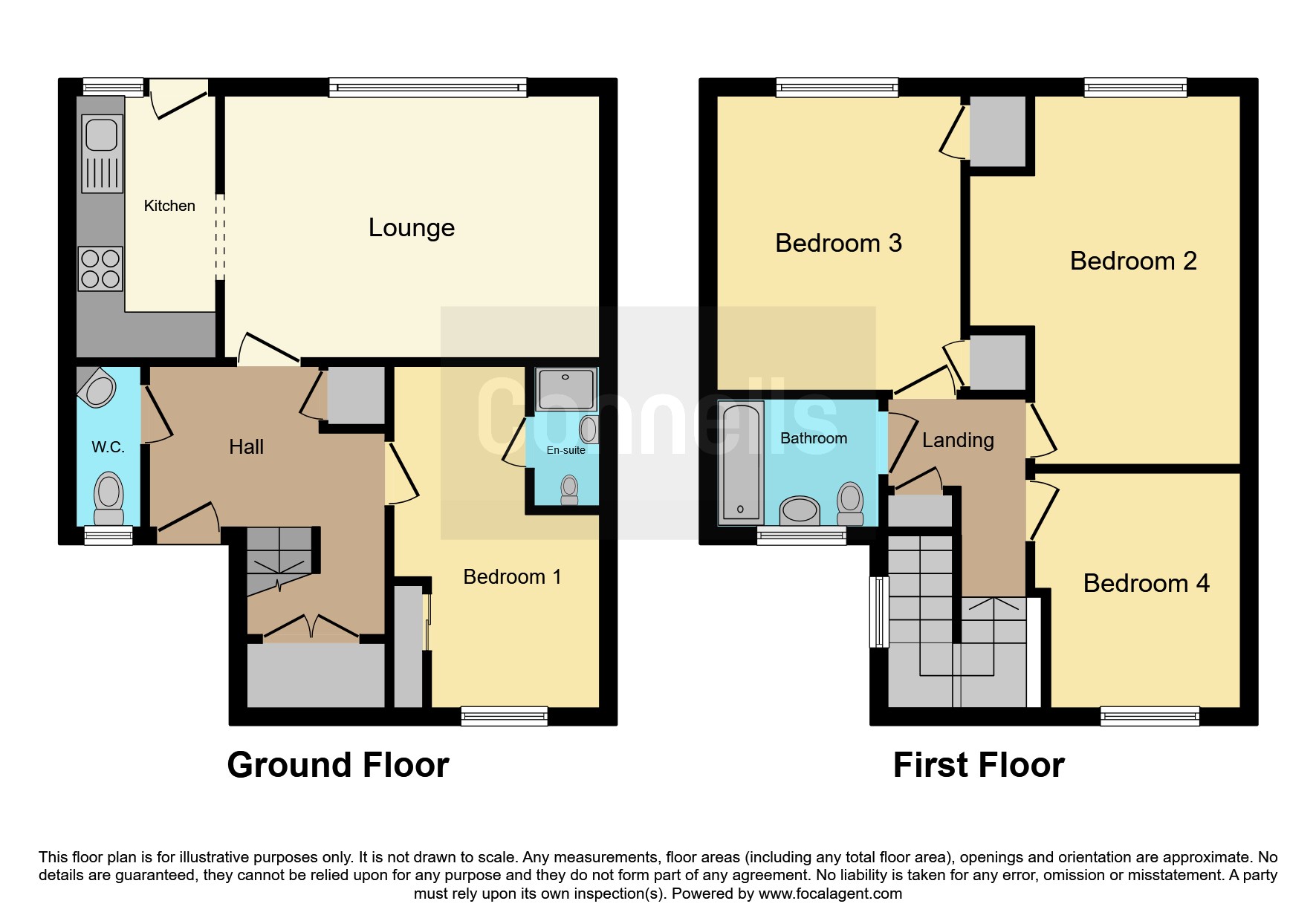 16, Lannock, Letchworth Garden City floorplan