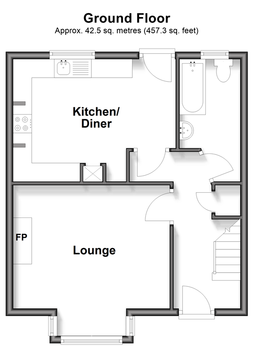 Dudley Road, Brighton floorplan