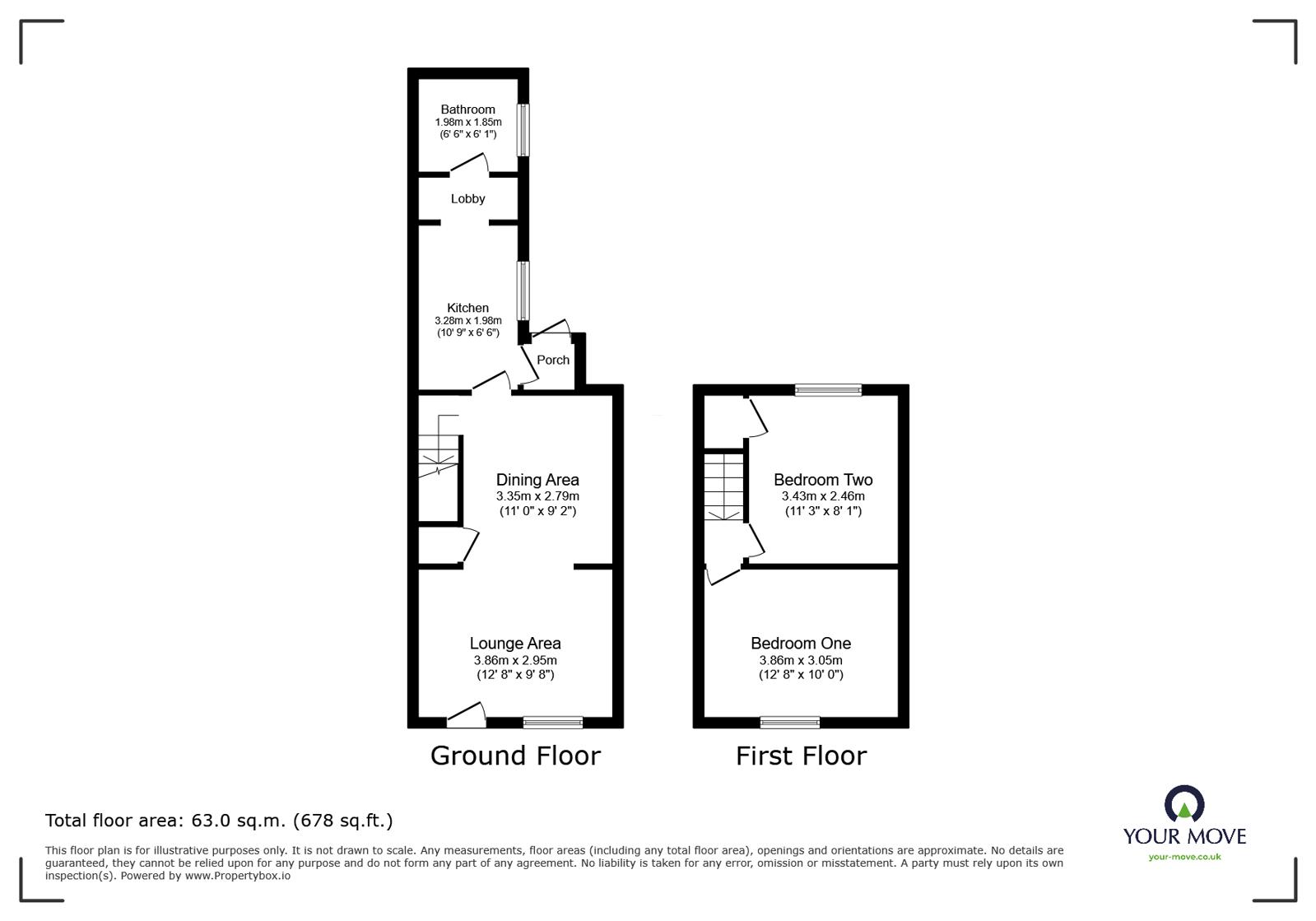 33, Hall Street, Swadlincote floorplan