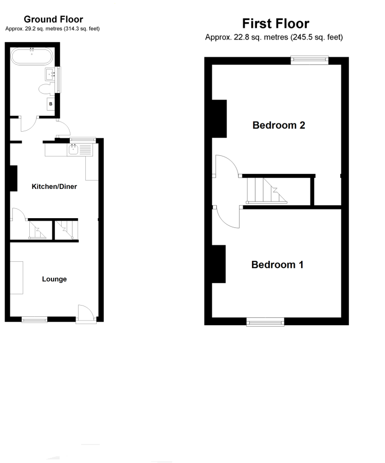 2 Bedrooms Terraced house for sale in Fox Street, Gillingham, Kent ME7