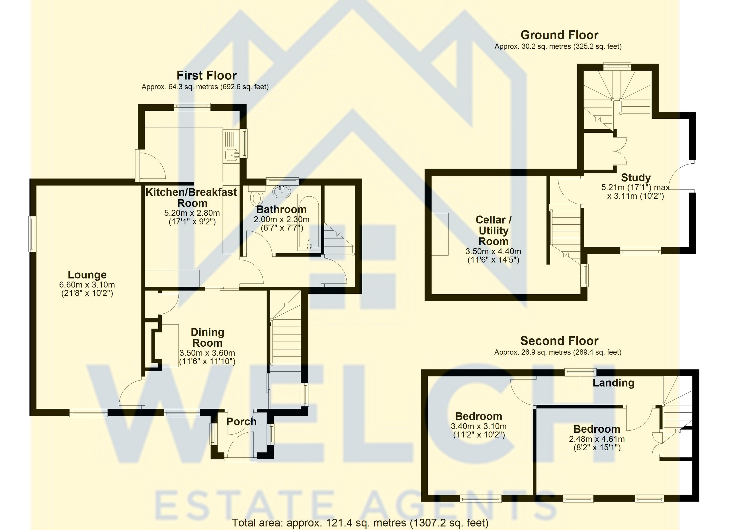 Inglenook, Shrewsbury floorplan