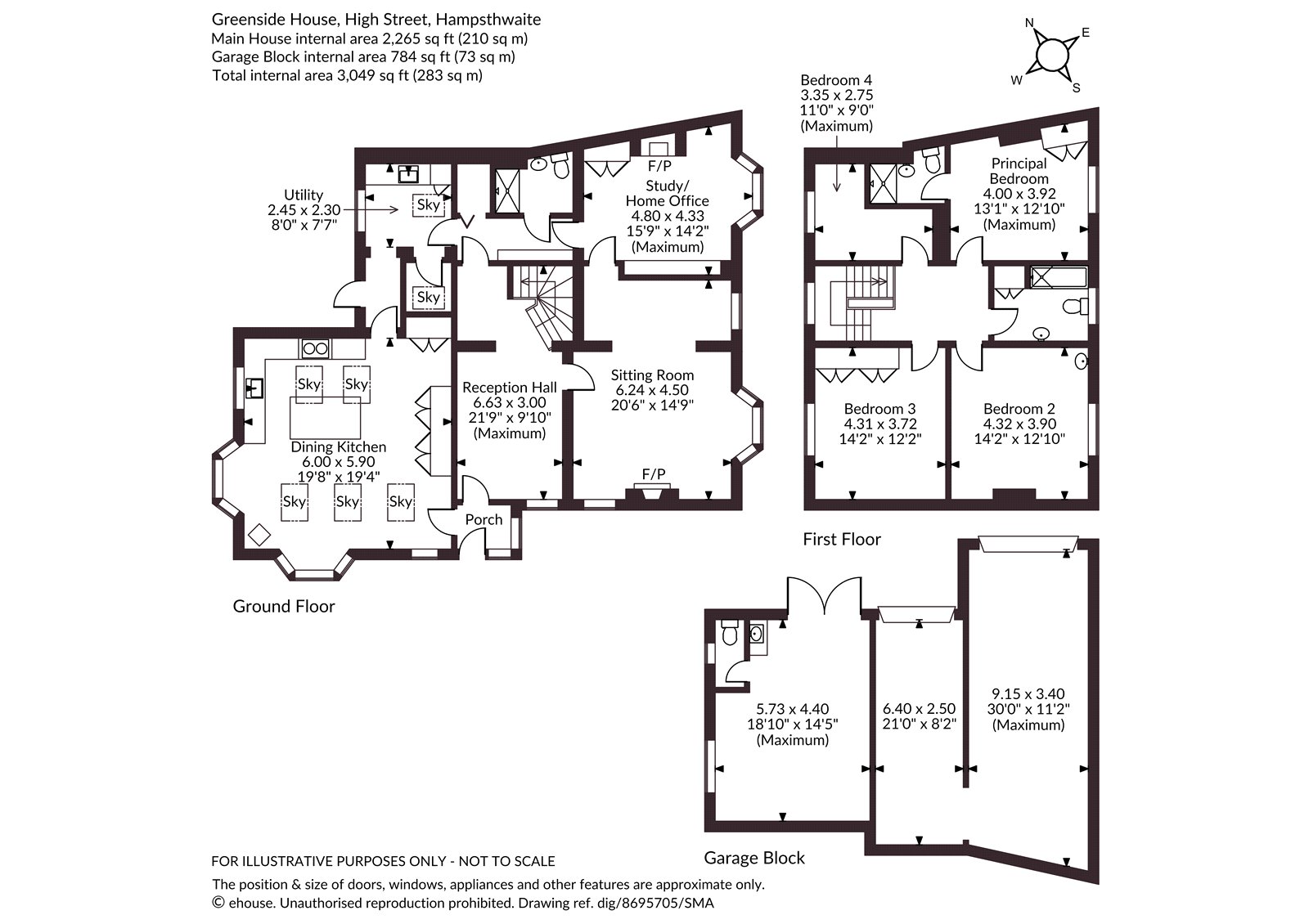 Greenside House,, High Street, Harrogate floorplan
