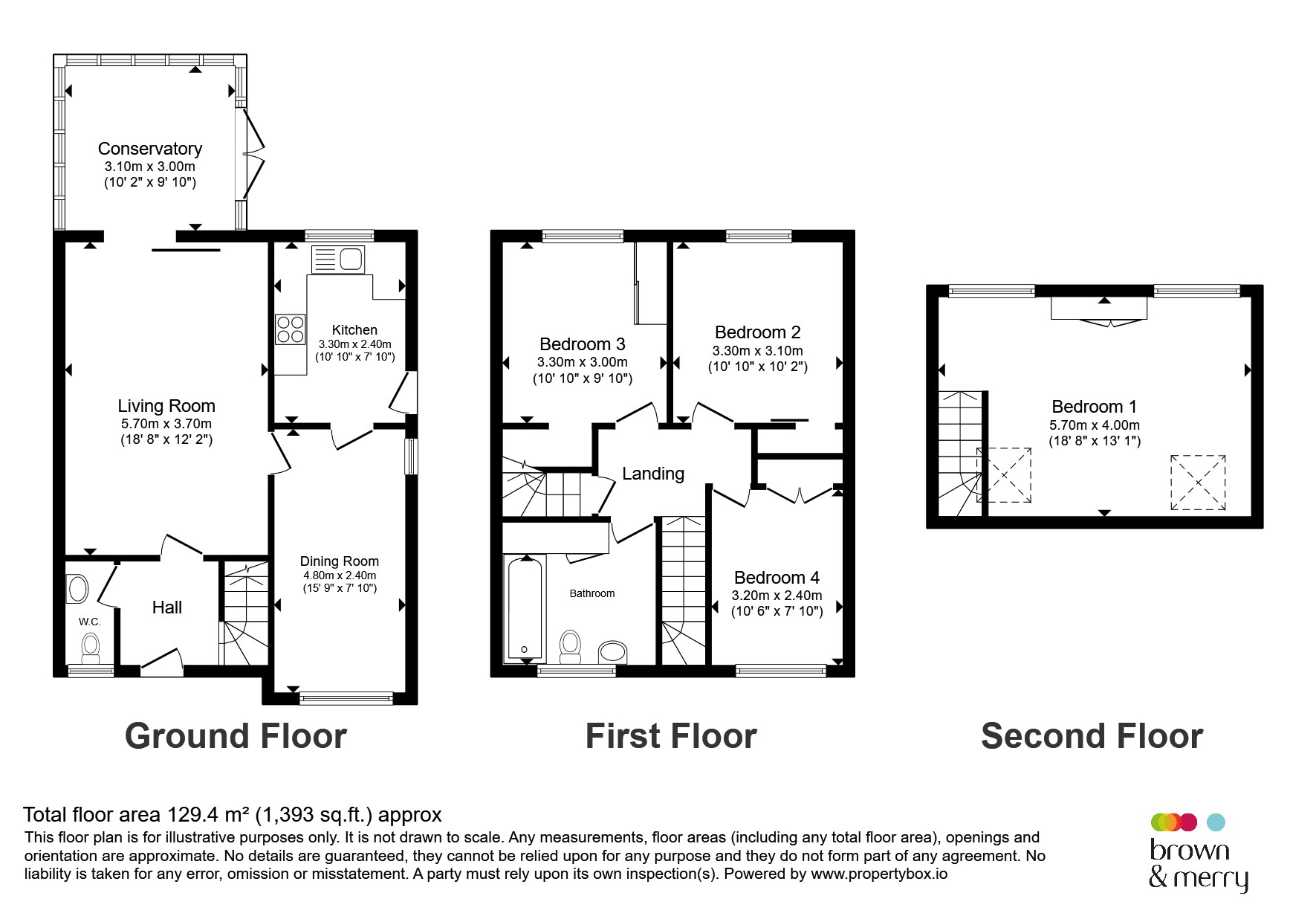 97, Brooklands Drive, Leighton Buzzard floorplan